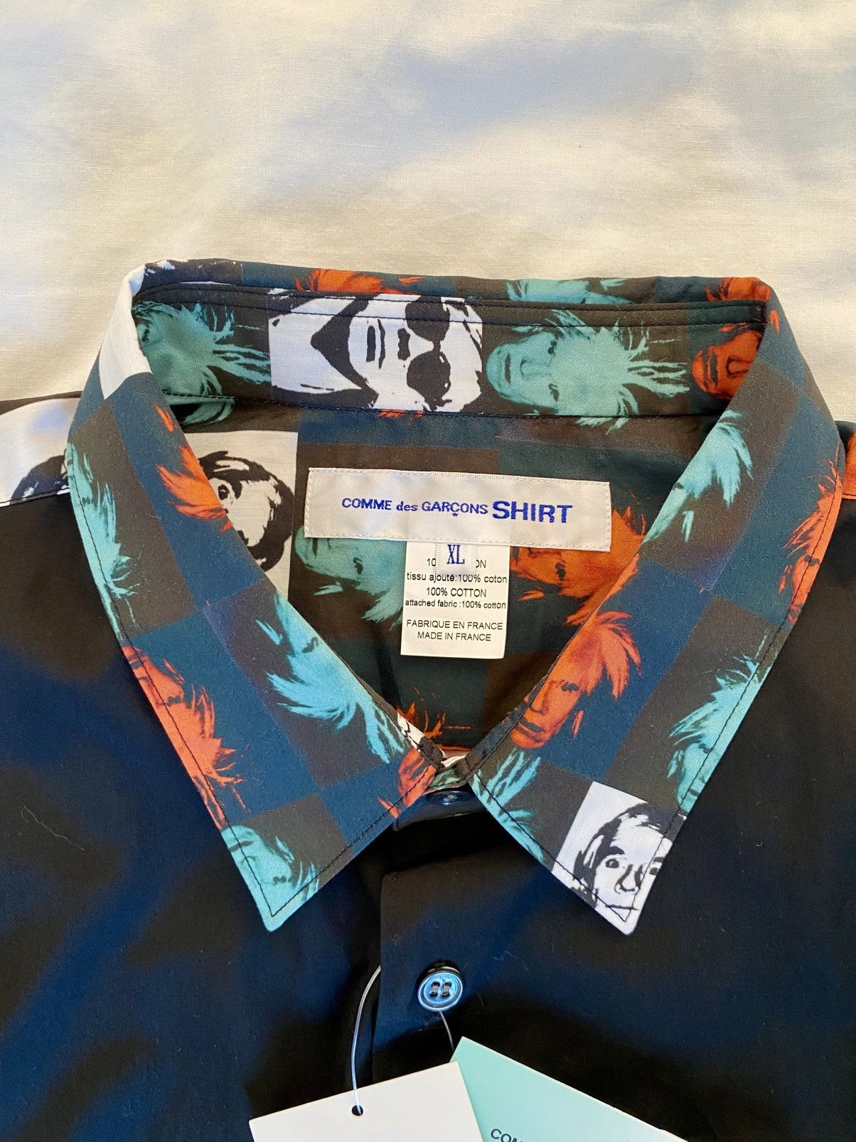 Comme des Garcons SHIRT Comme des garçons shirt x Andy Warhol long sleeve shirt Size US XL / EU 56 / 4 - 3 Thumbnail