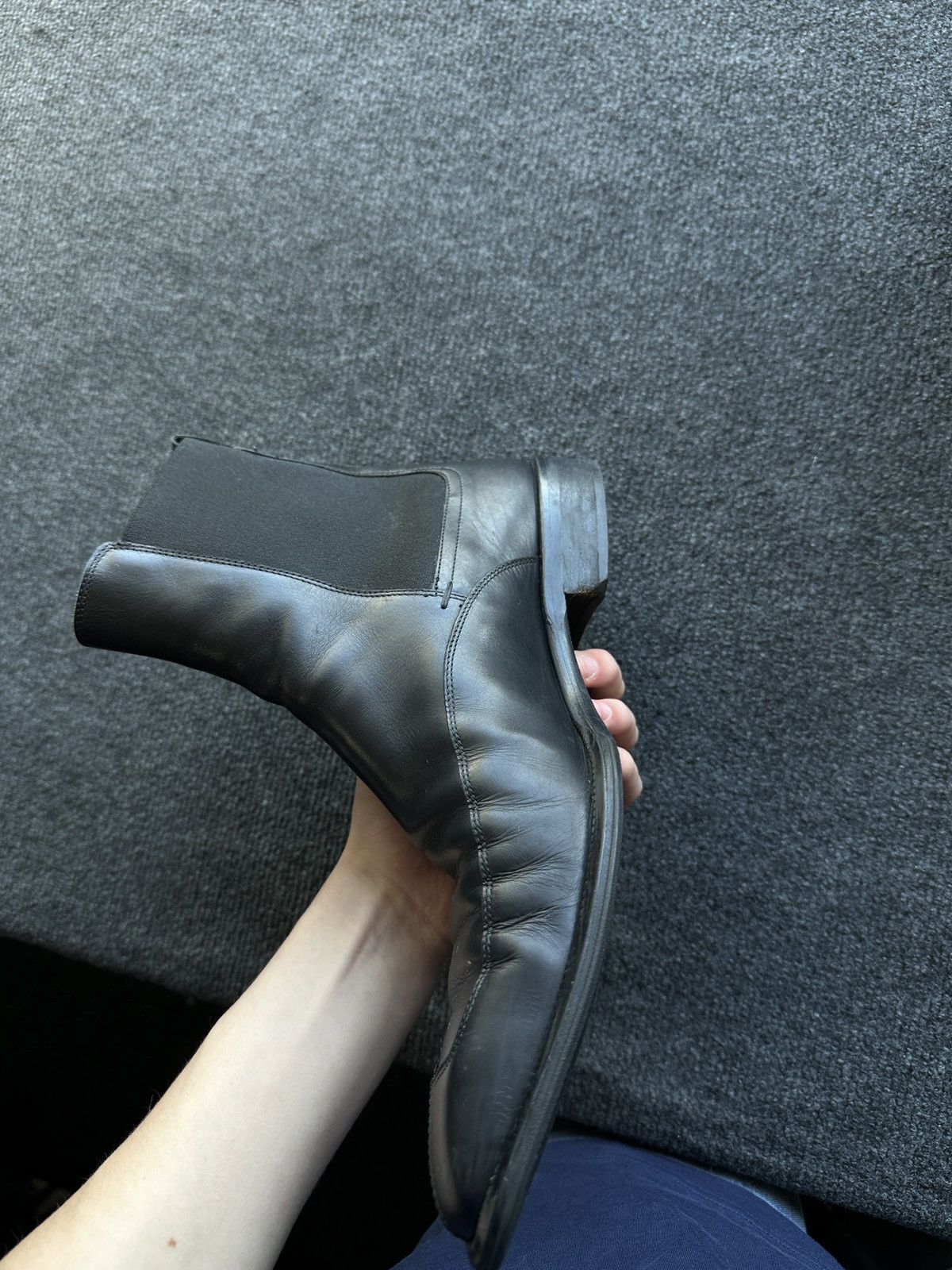 Bally LUXURY 🚨 BALLY VNTG BOOTS MEN BLACK COWBOY SHELSEY RARE Size US 10 / EU 43 - 5 Thumbnail