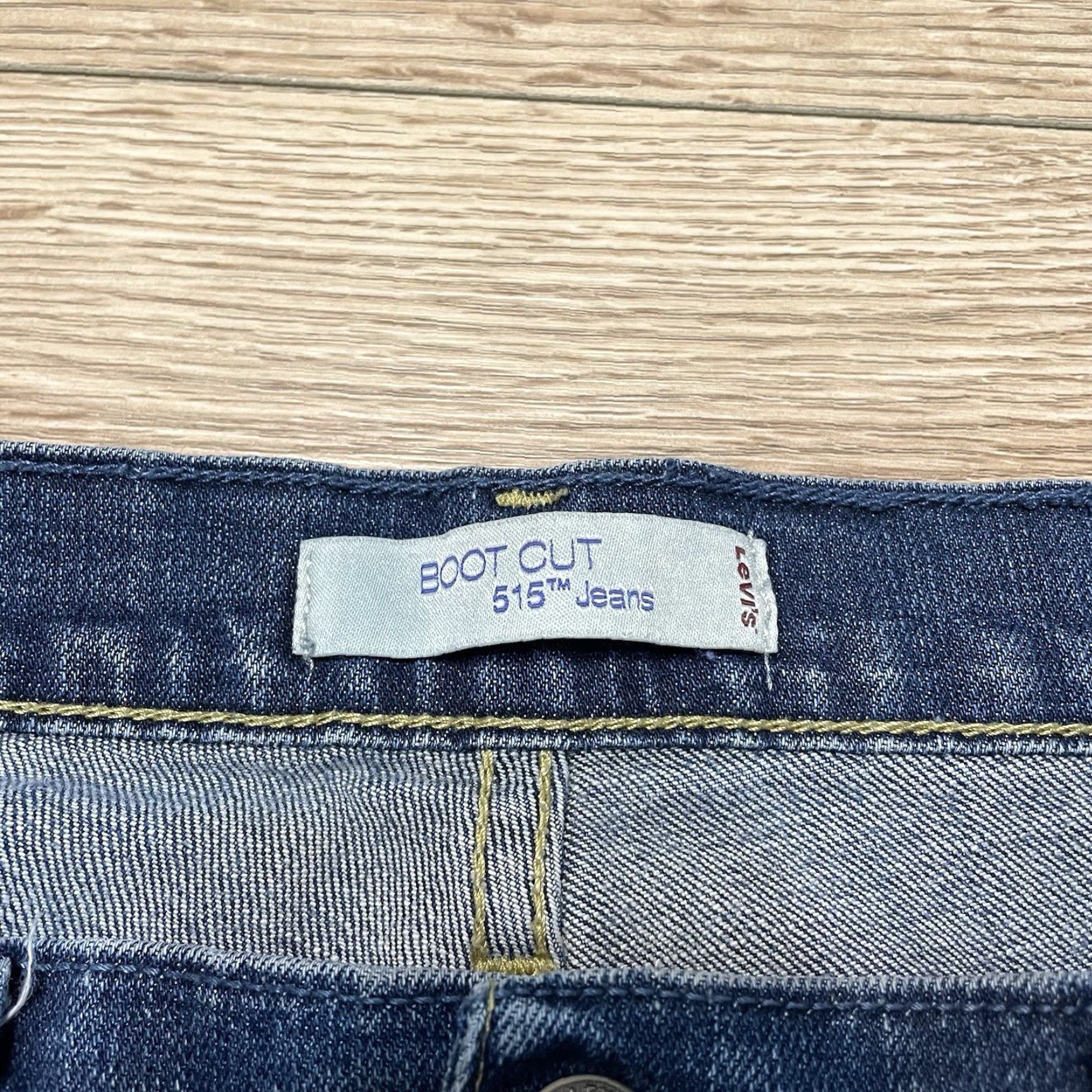 Levi's VINTAGE Levi's 515 Bootcut Jeans Womens Size 10 Medium Blue Denim Classic 90s Size 32" / US 10 / IT 46 - 2 Thumbnail