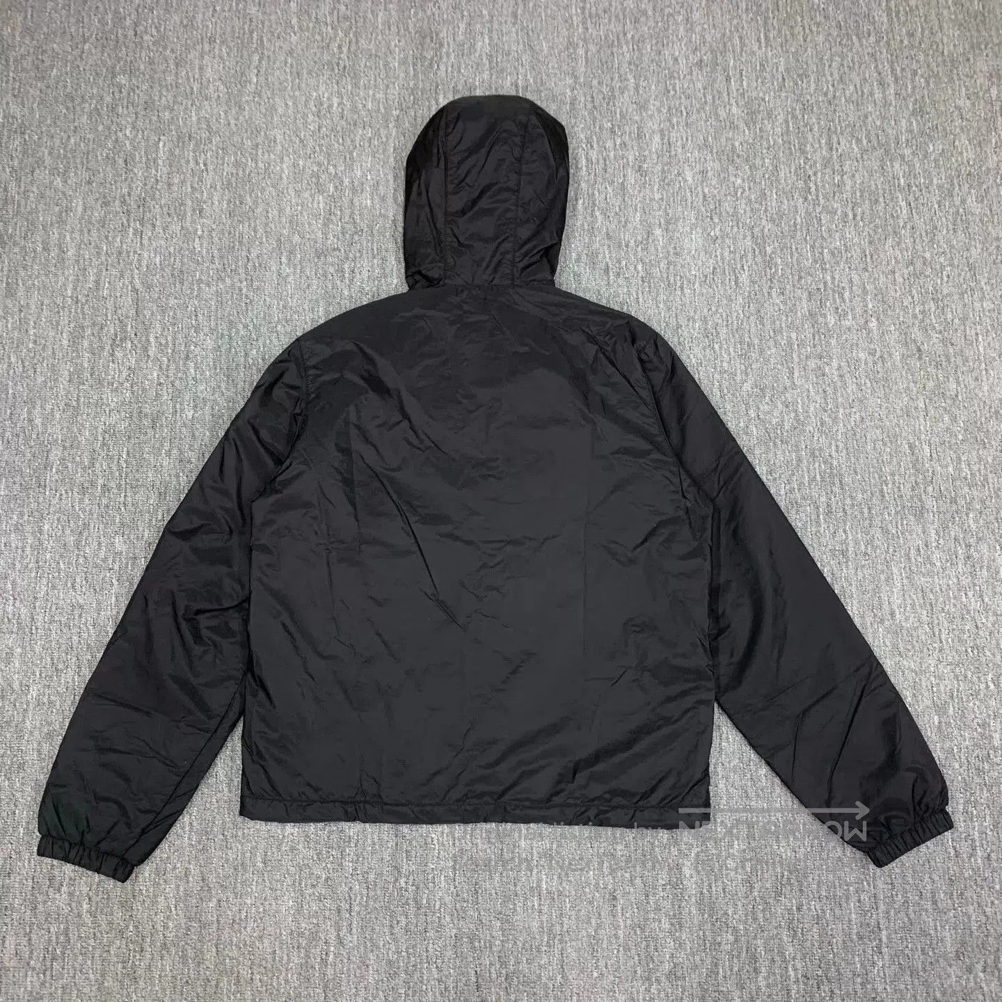 Prada Black Hooded Lightweight Jacket Size S. Size US S / EU 44-46 / 1 - 2 Thumbnail