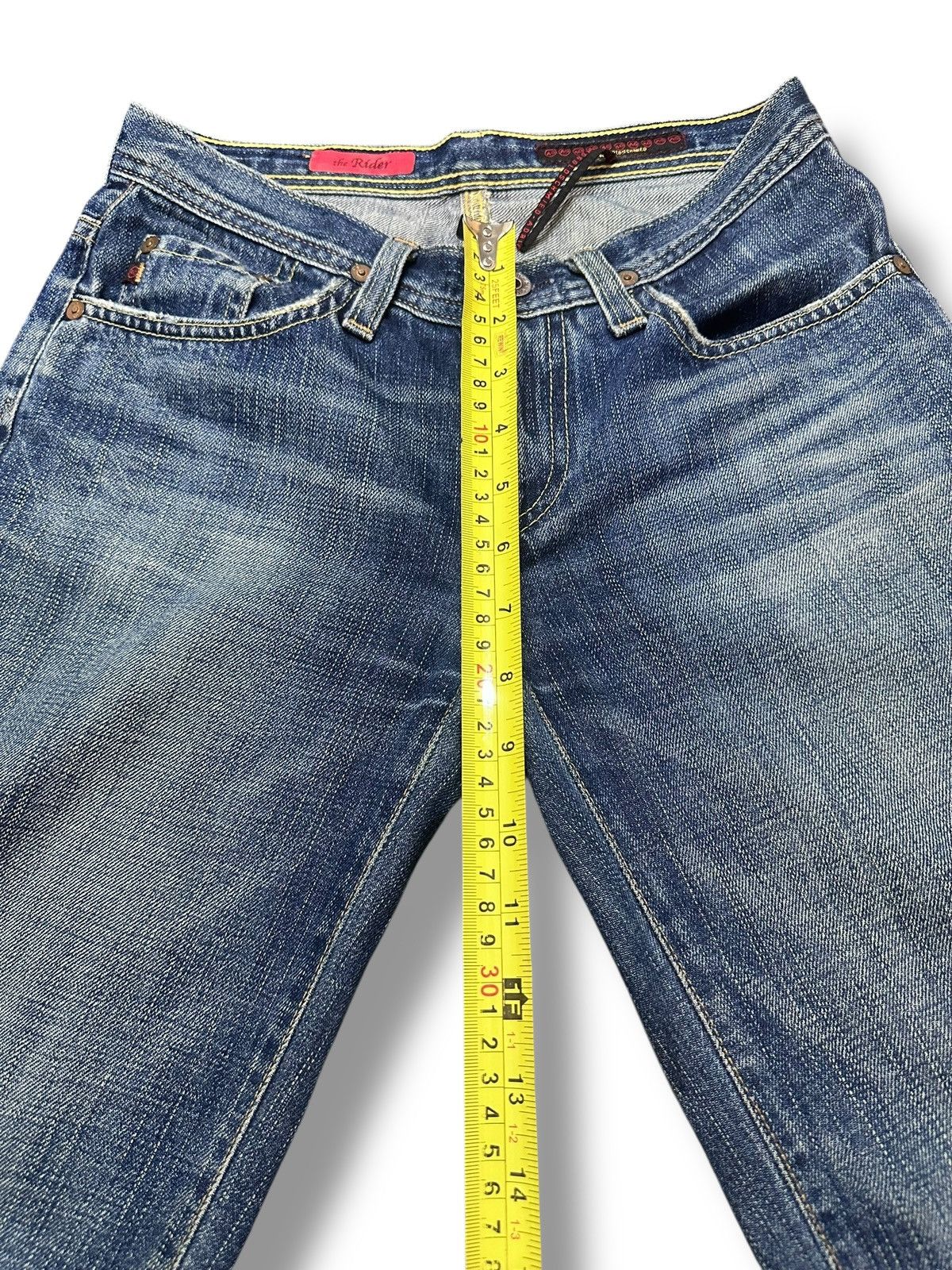 AG Adriano Goldschmied AG Baggy Loose Jeans Style With Faded Wash Size US 28 / EU 44 - 17 Thumbnail