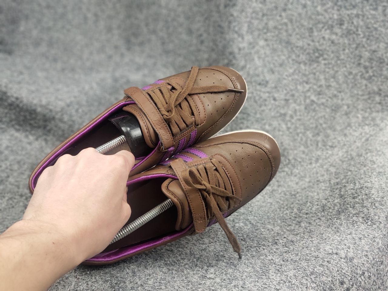 Adidas Adidas Vintage Y2K leather Concord Round flats ballets shoes Size US 8 / IT 38 - 10 Thumbnail