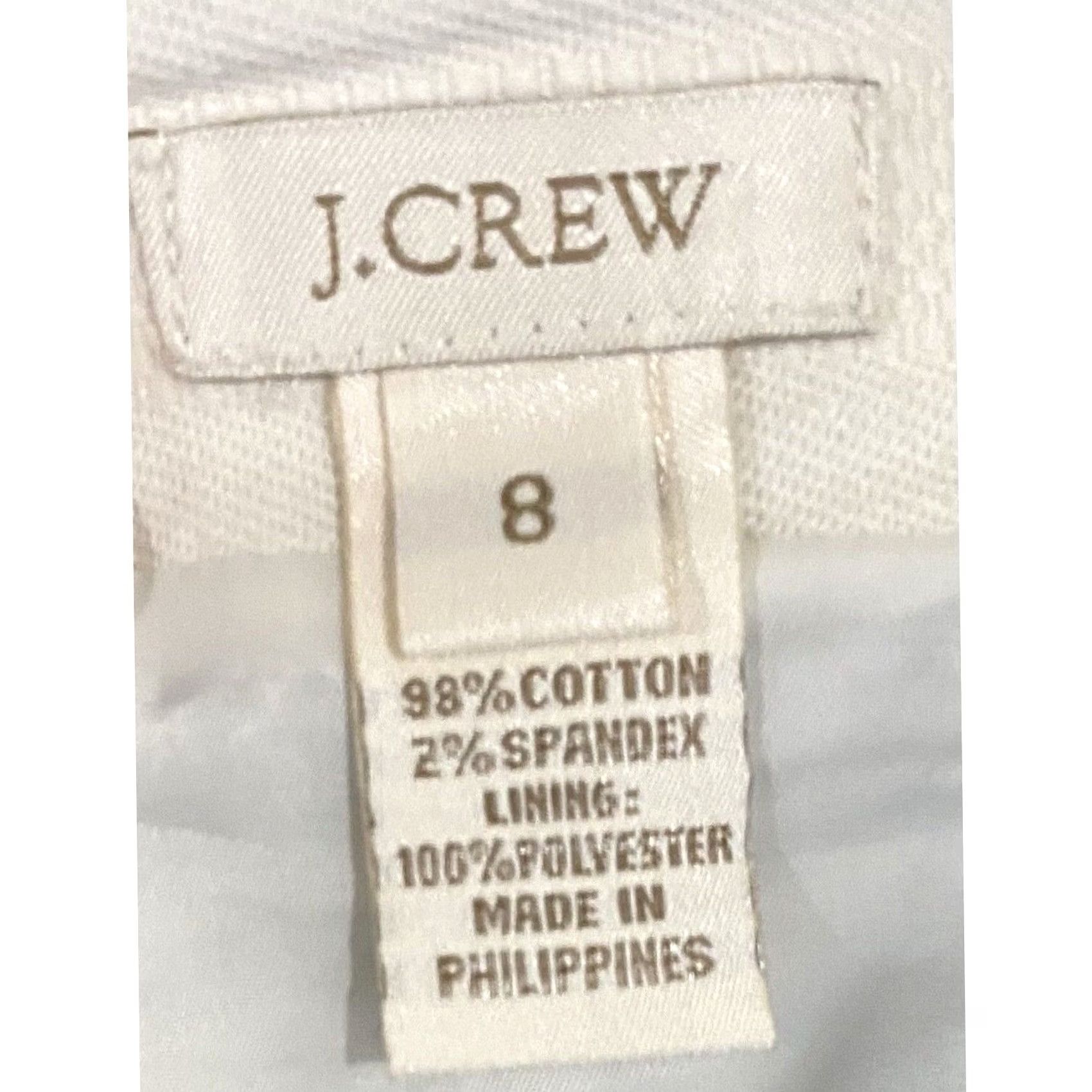 J.Crew VINTAGE J.CREW Women’s Pencil Skirt IKAT PRINT Black White Cotton Spandex Size 8 Size 30" / US 8 / IT 44 - 5 Thumbnail