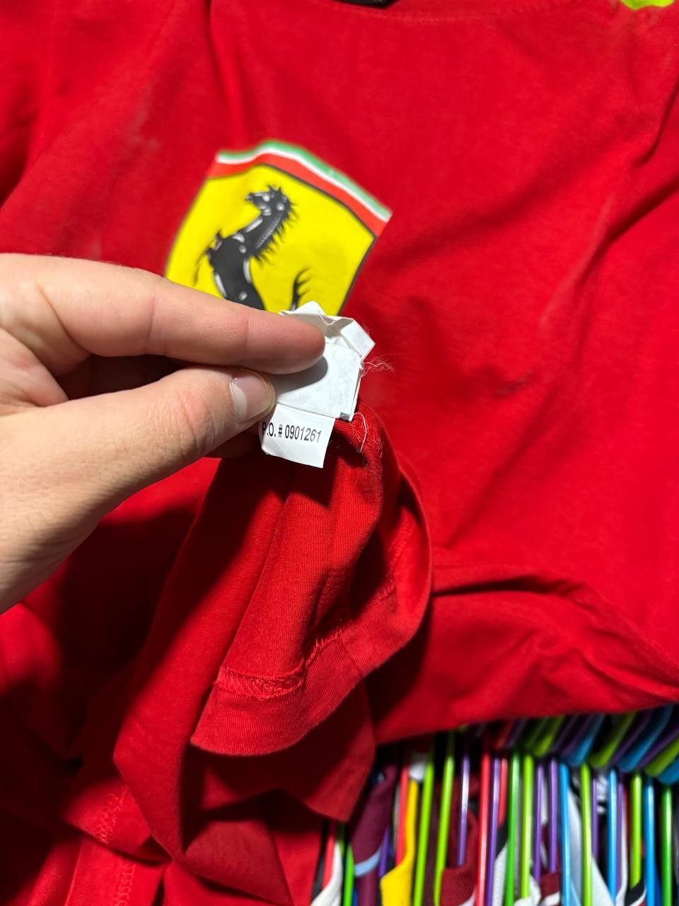 Ferrari Vintage Puma Ferrari Basic Logo Red T-Shirt Licensed XL sz Size US XL / EU 56 / 4 - 13 Thumbnail