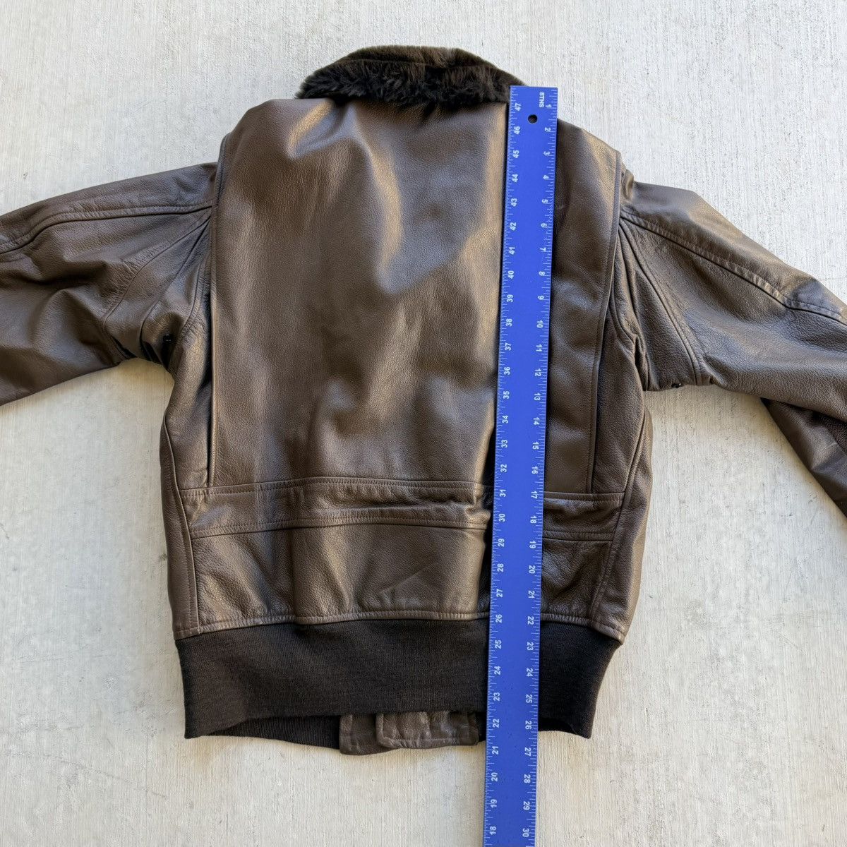 Vintage Vintage Brill Bros Leather Flight Jacket Brown Size 42 USA Size US L / EU 52-54 / 3 - 10 Thumbnail