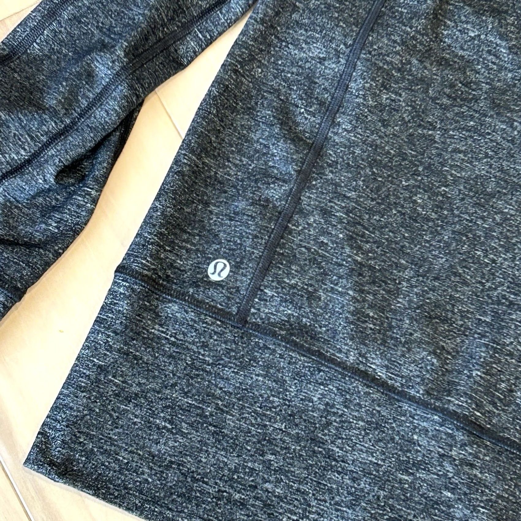 Lululemon Lululemon Stride Jacket Womens Full Zip Athletic Fit Dark Heather Charcoal 4 Jacket Size S / US 4 / IT 40 - 5 Thumbnail