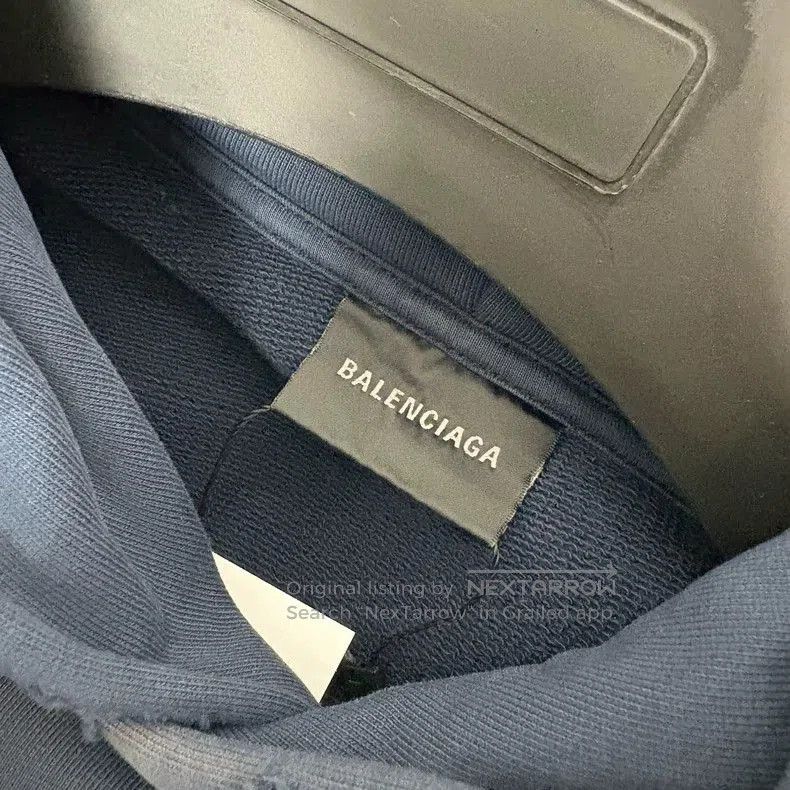Balenciaga Balenciaga SS24 Logo Print Hoodie. Size US S / EU 44-46 / 1 - 3 Thumbnail