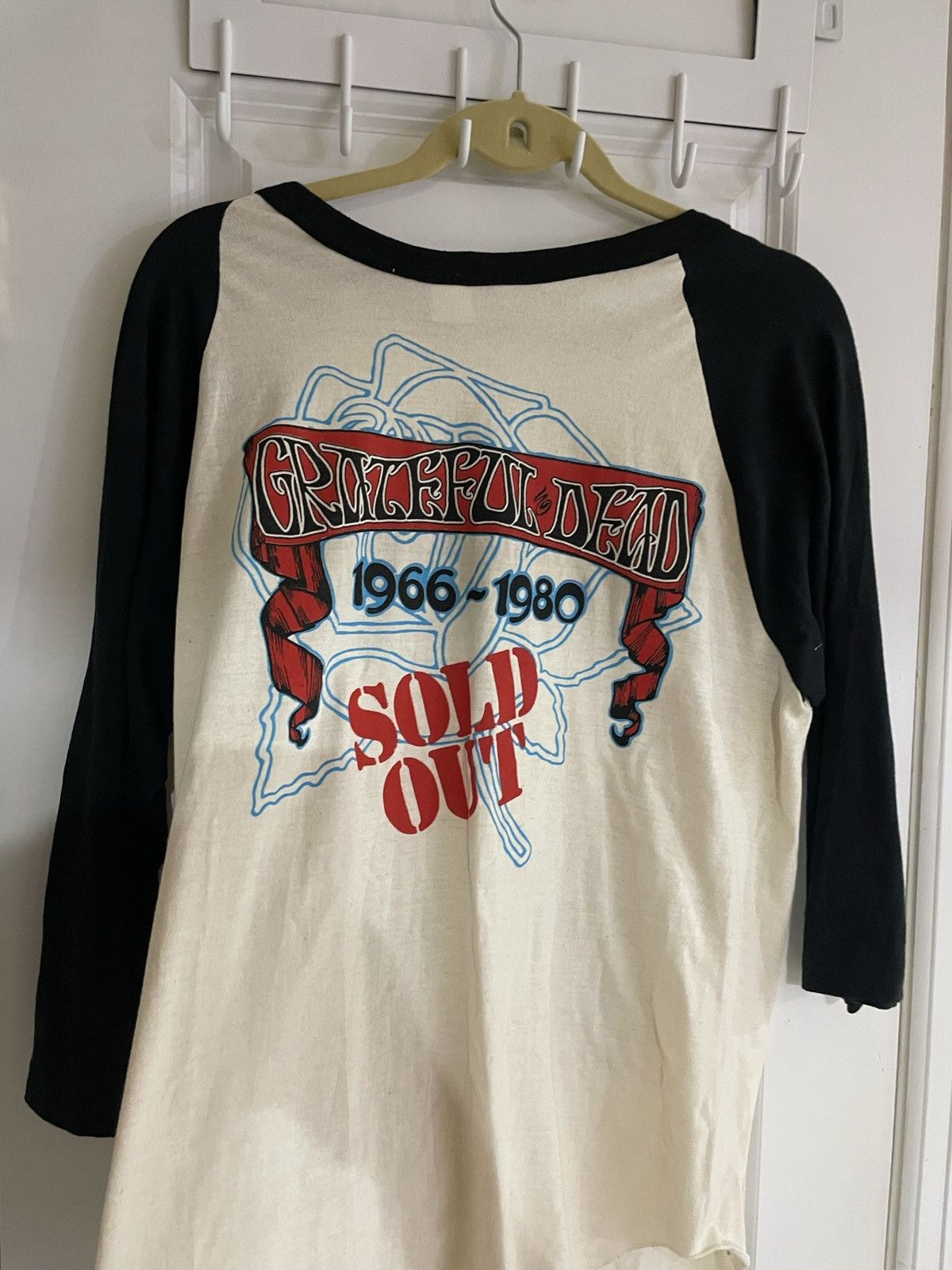 Grateful Dead Grateful Dead Skull&Roses “1966–1980 Sold Out” Baseball Tee Size US M / EU 48-50 / 2 - 2 Thumbnail