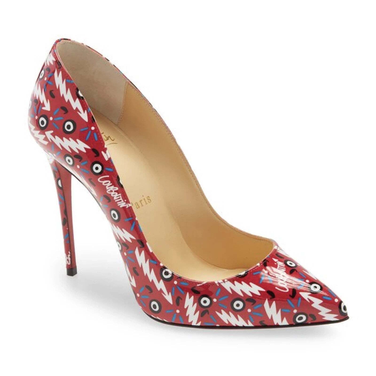 Christian Louboutin Christian Louboutin Pigalle Follies 100 Patent Ginzana Size US 6 / IT 36 - 3 Thumbnail