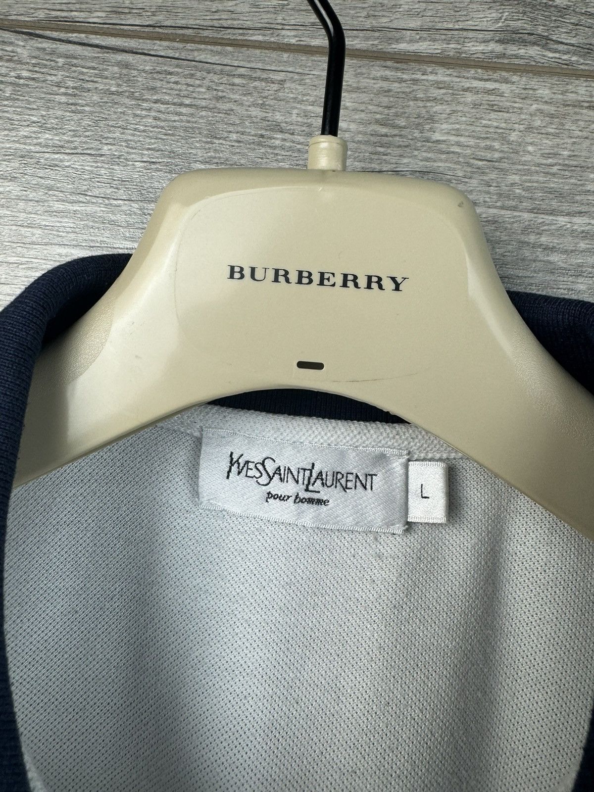 Yves Saint Laurent YSL POLO T-SHIRT RARE VINTAGE BIG LOGO YVES SAINT LAURENT Size US L / EU 52-54 / 3 - 7 Thumbnail