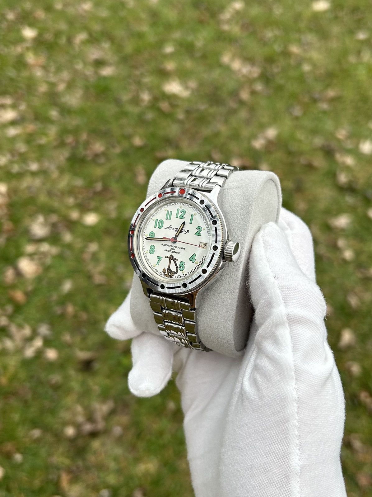 Vintage Vintage Watch Vostok Amphibia USSR Soviet Automatic 1980s Size ONE SIZE - 11 Thumbnail
