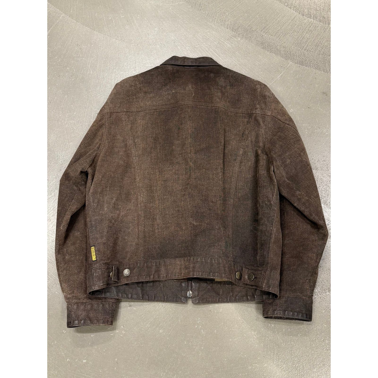 Giorgio Armani 1990s Armani leather work jacket Size US M / EU 48-50 / 2 - 2 Thumbnail