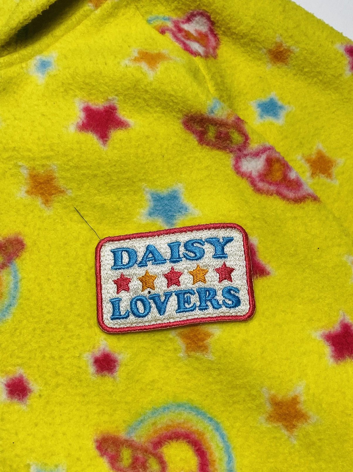 Angel Blue 2000s Daisy Lovers - Star & Rainbow Fleece Zip Hoodie Size US M / EU 48-50 / 2 - 7 Thumbnail