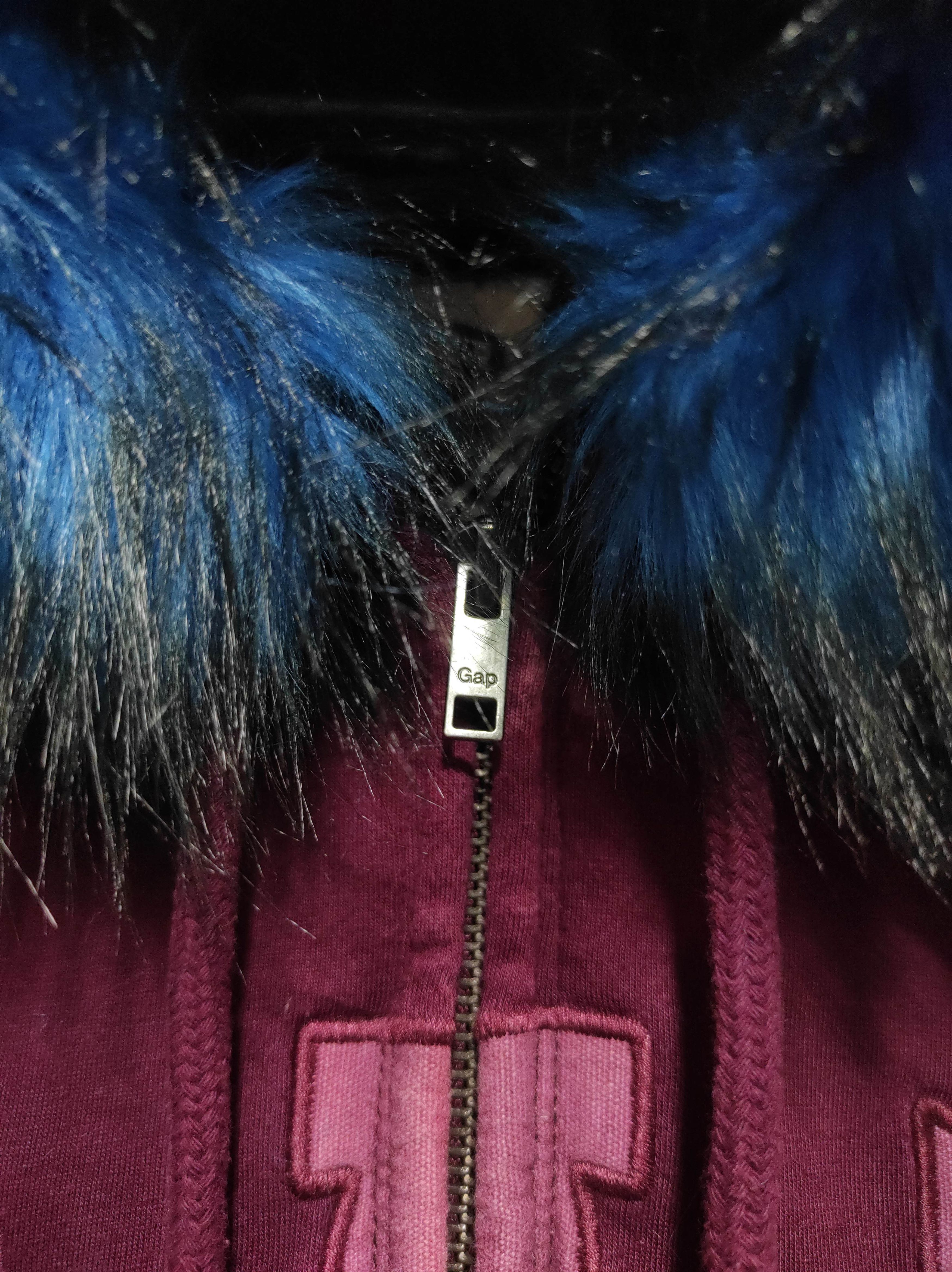 Gap GAP Sherpa Zip Fur Hoodie IfSixWasNine LGB style Size US L / EU 52-54 / 3 - 10 Thumbnail