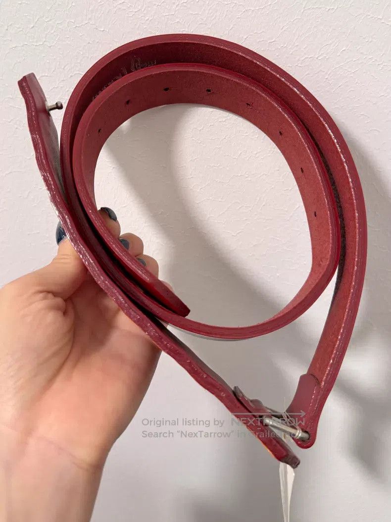 Vivienne Westwood Vivienne Westwood Vintage Rare Saturn Leather Belt, Genuin Size ONE SIZE - 8 Thumbnail