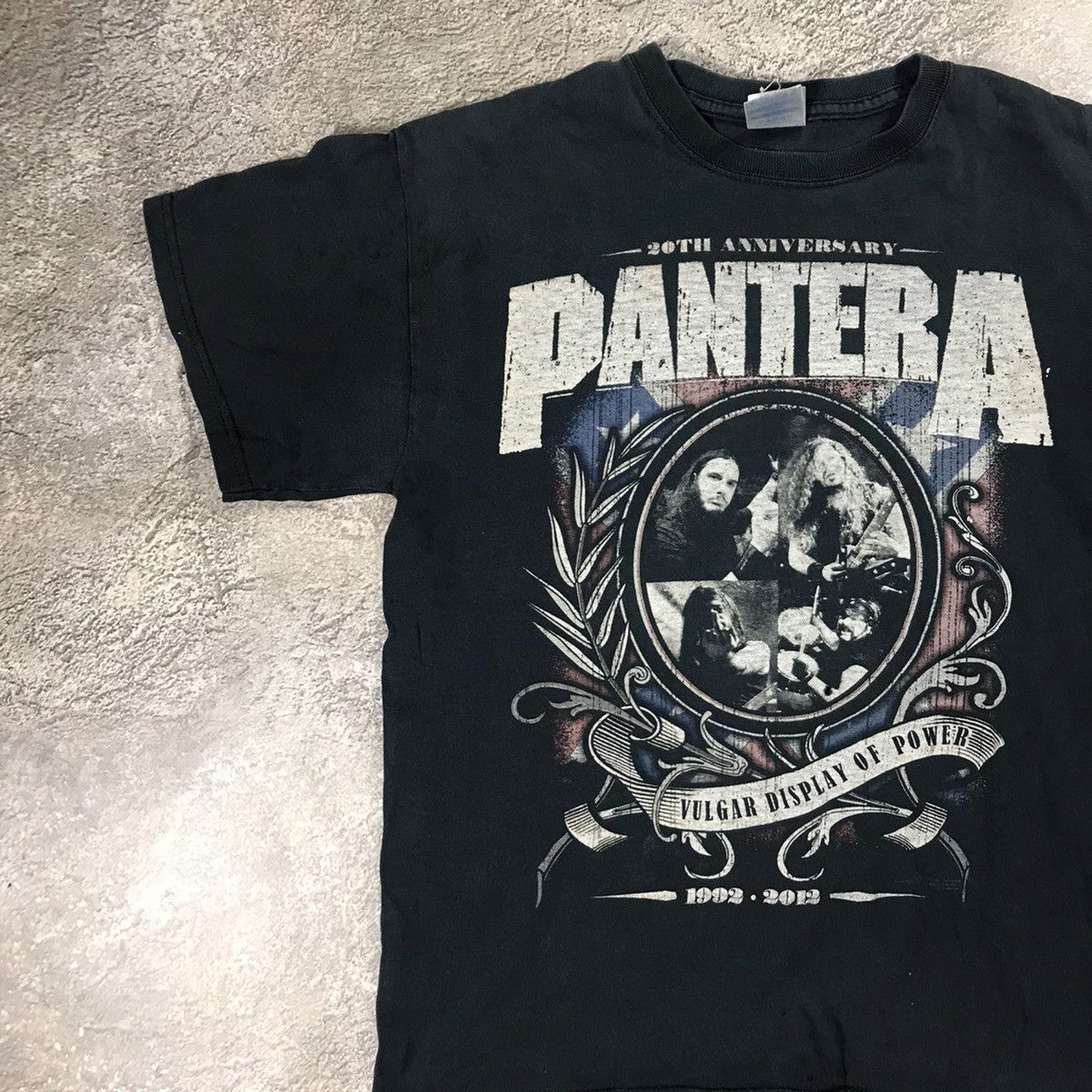 Vintage Vintage 90s Pantera Band Tee Graphic Sun Faded Grunge Boxy M Size US M / EU 48-50 / 2 - 4 Thumbnail