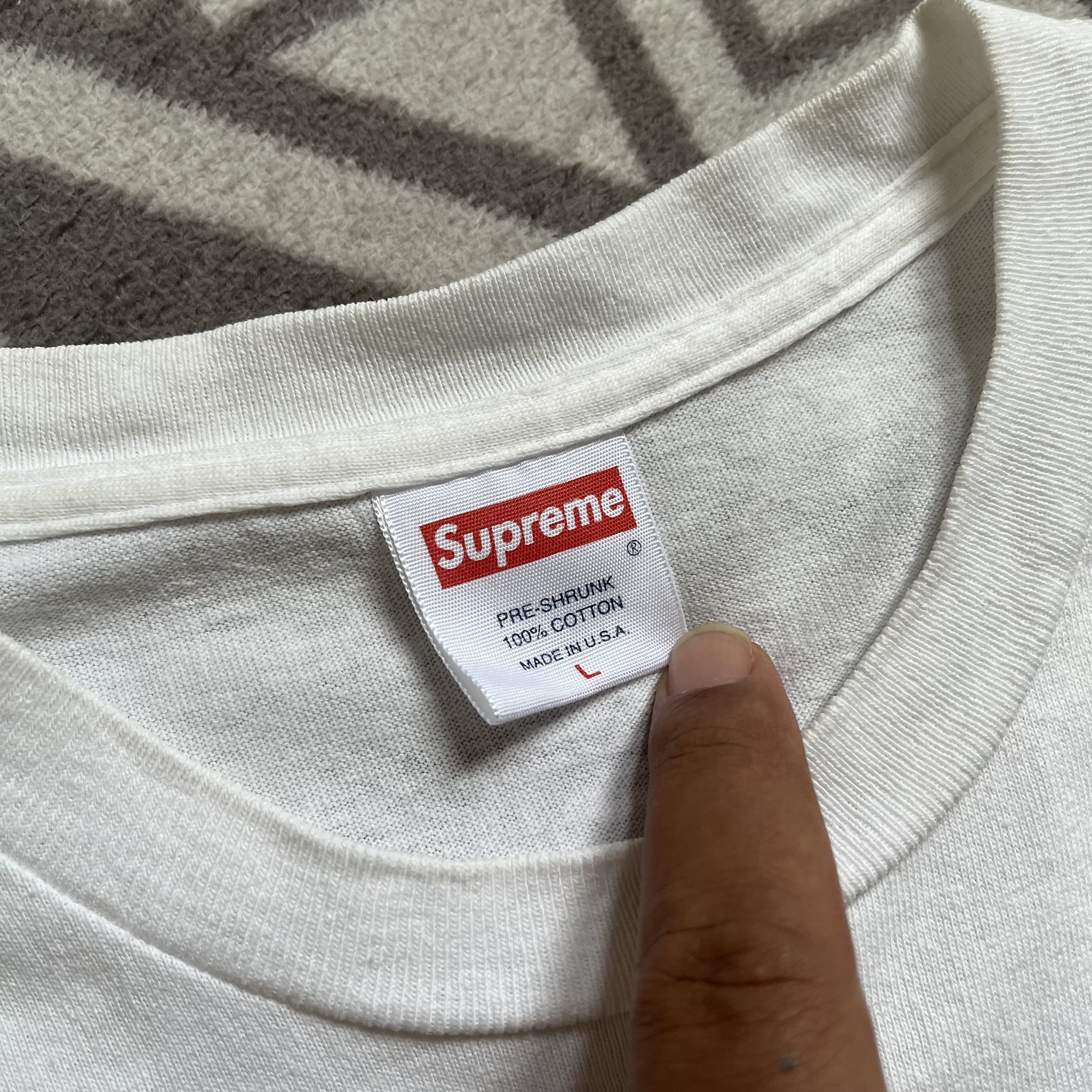 Supreme Supreme neckface tshirt Size US L / EU 52-54 / 3 - 8 Thumbnail
