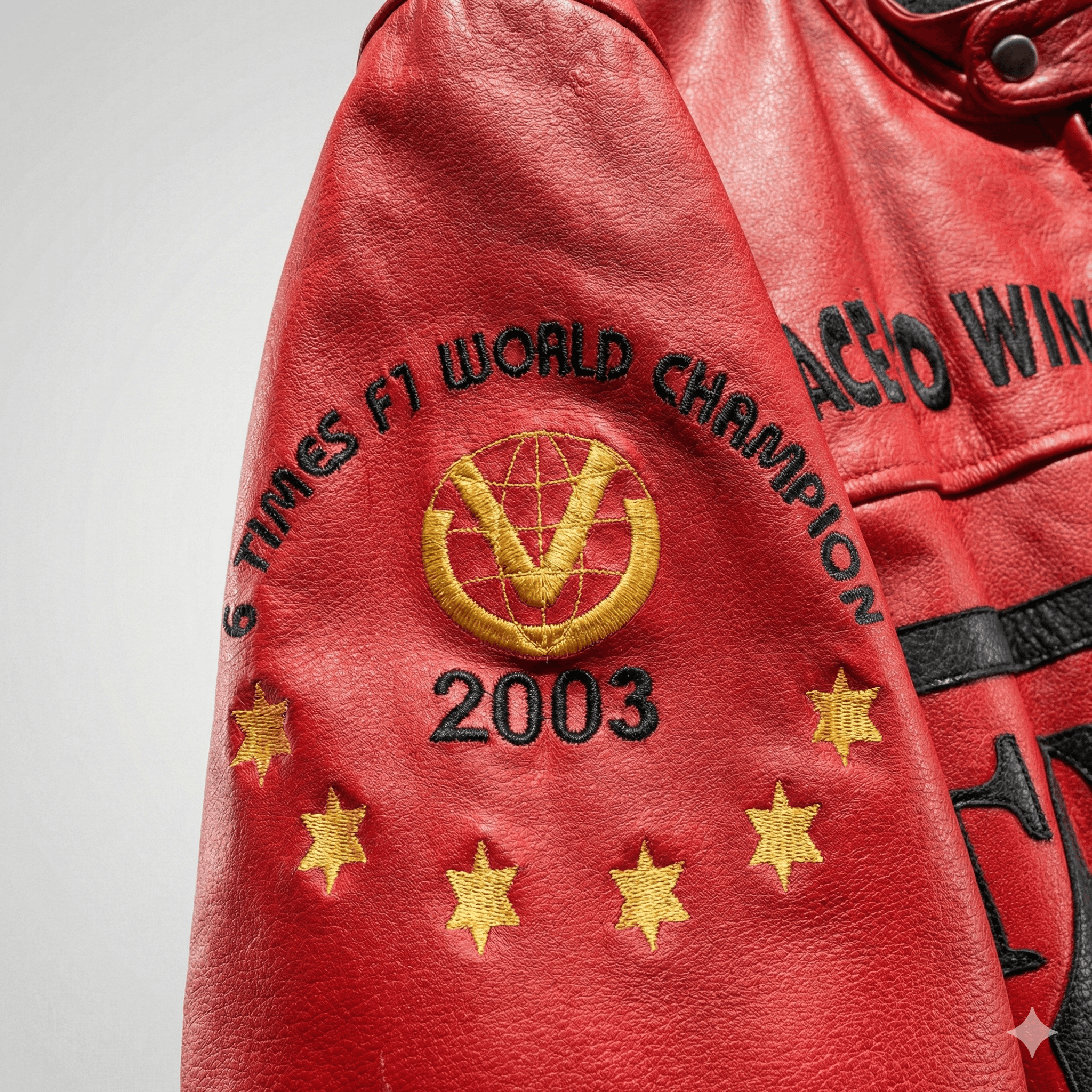 Ferrari Vintage Ferrari F1 Leather Racing Jacket Michael Schumacher Size US S / EU 44-46 / 1 - 4 Thumbnail