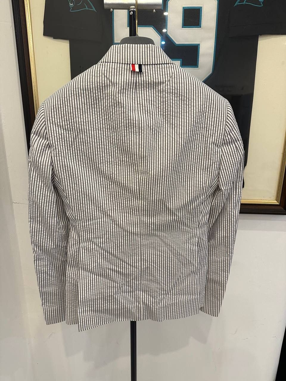Thom Browne Thom Browne Classic SB S/C In Seersucker Size 34R - 2 Thumbnail