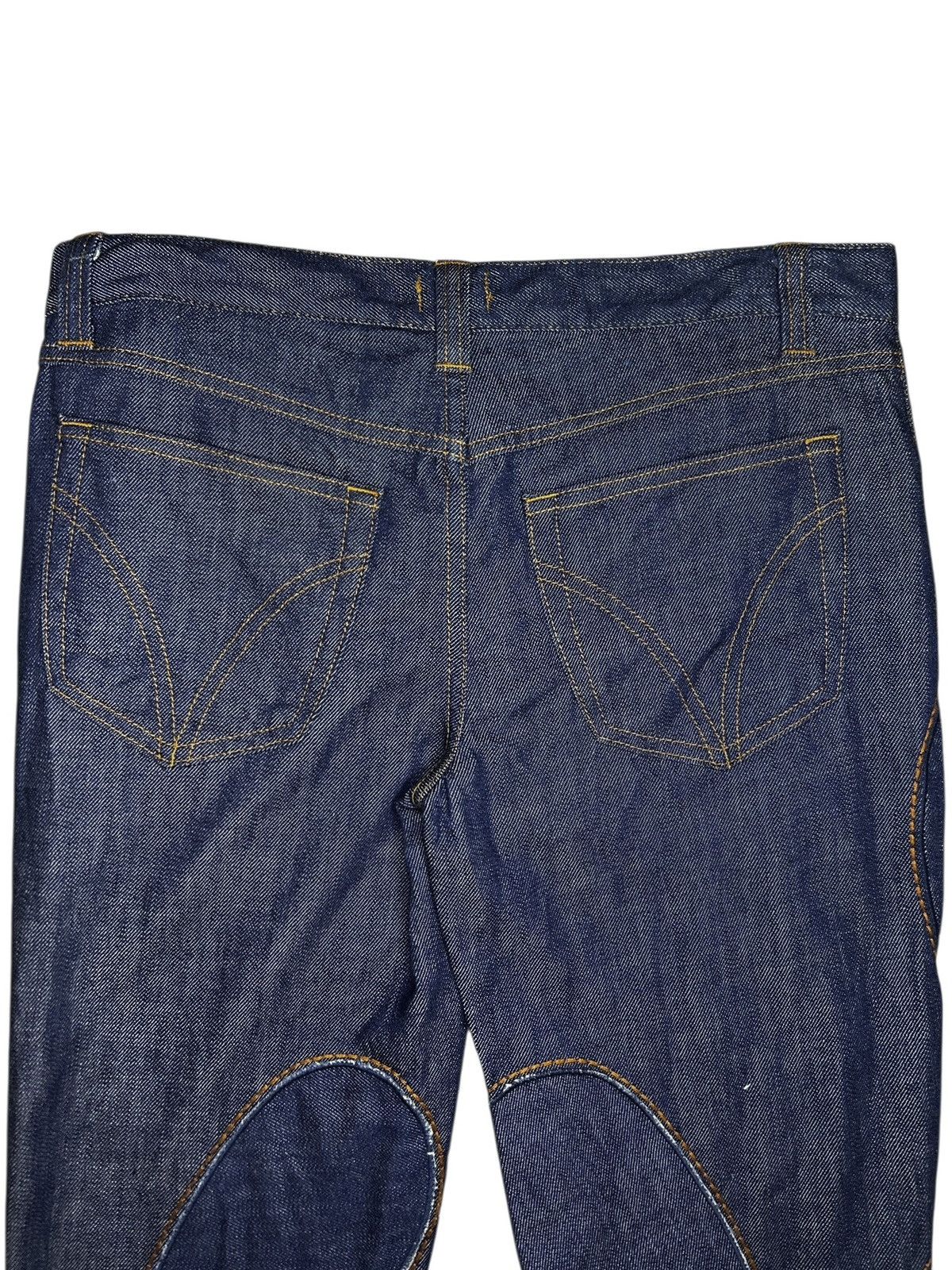 Dolce & Gabbana S/S 02 Butterfly Flared Denim Size 26" / US 2 / IT 38 - 8 Thumbnail