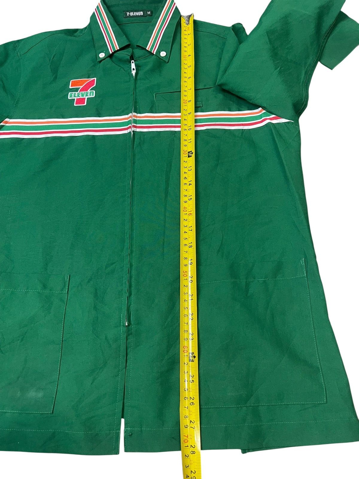Other Vintage Seven Eleven Zip Up Long Sleeve Uniform Jacket Size US M / EU 48-50 / 2 - 6 Thumbnail