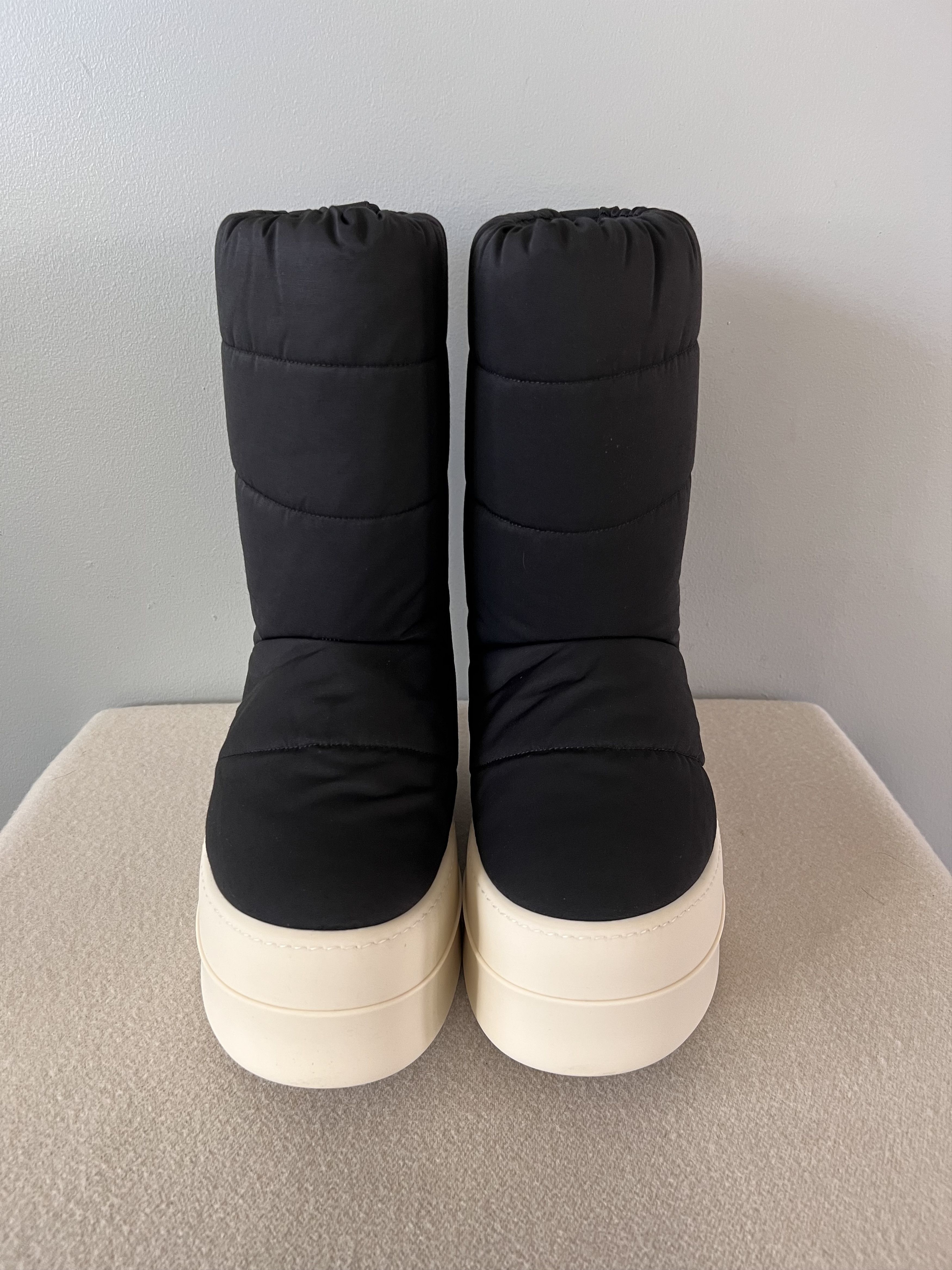 Rick Owens Drkshdw Rick Owens DRKSHDW Mega Bumper Lunar Boots in Black Size US 12 / EU 45 - 4 Thumbnail