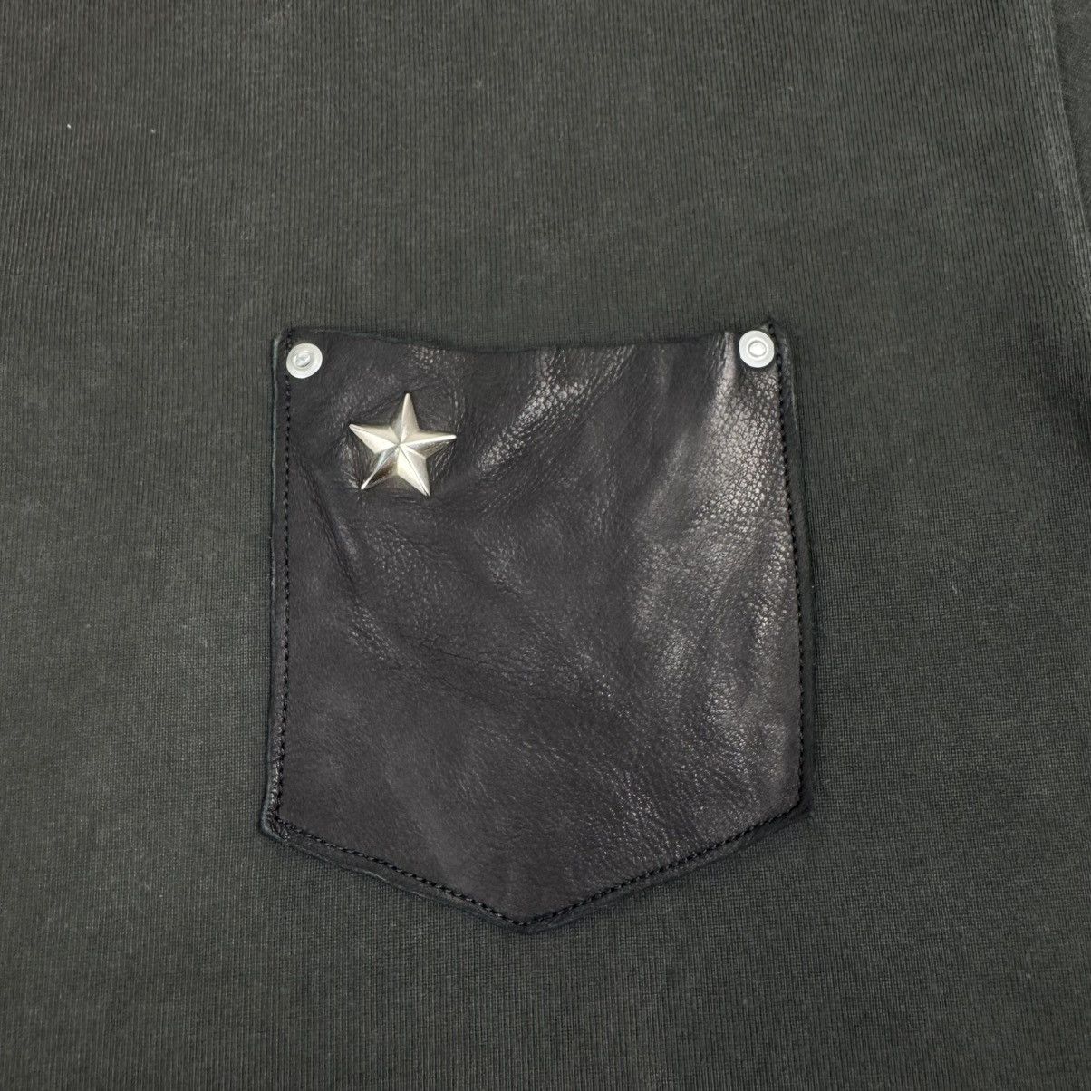 Schott Vintage Schott NYC One Star Leather Pocket T-shirt Size US L / EU 52-54 / 3 - 6 Thumbnail