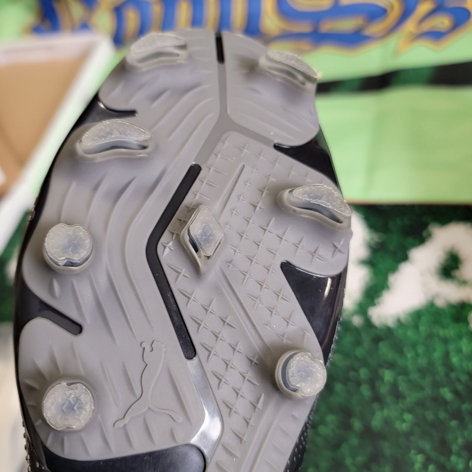 Puma Puma Future 7 Match FG Cleats - Black/White - Men's Sz 11 Size US 11 / EU 44 - 8 Thumbnail