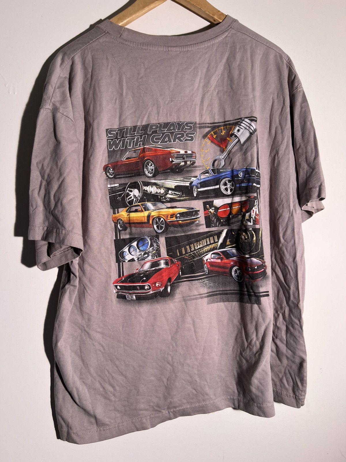Vintage Y2K 2000’s VTG Vintage Newport Blue I Still Play Cars Shirt Size US L / EU 52-54 / 3 - 1 Thumbnail