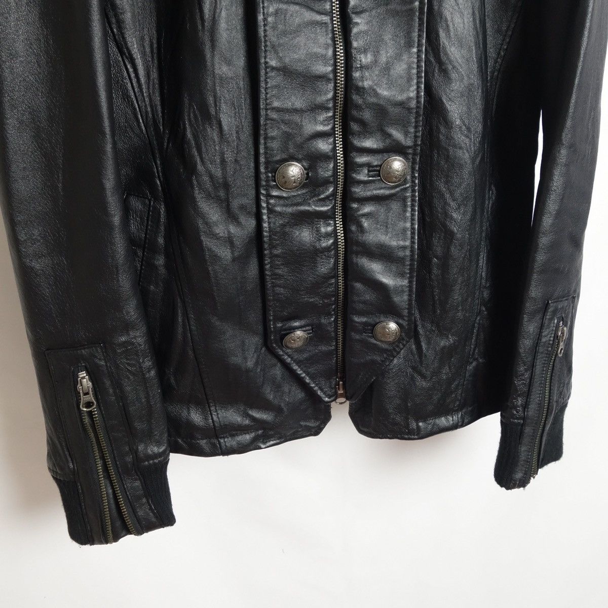 PPFM 2000’s “PPFM” Pig Leather Napoleon-style Jacket Size US M / EU 48-50 / 2 - 6 Thumbnail