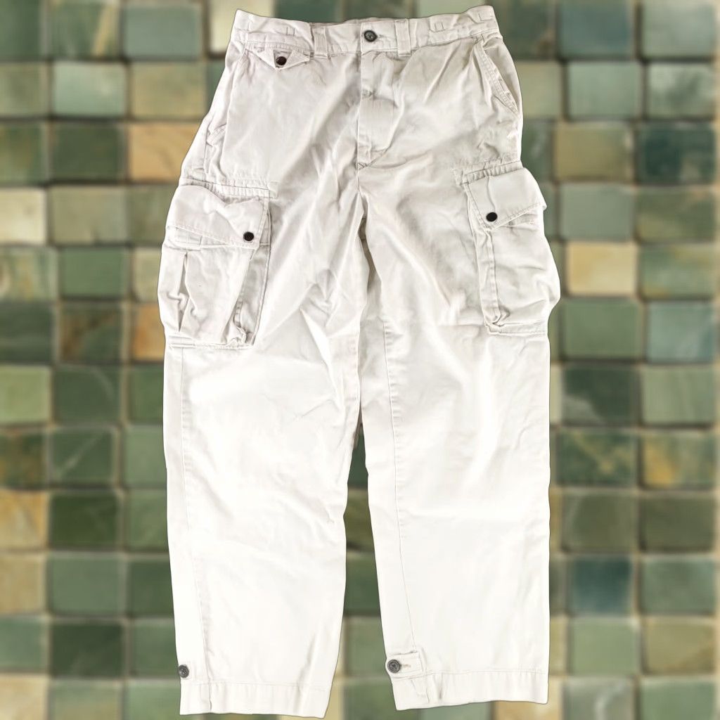 Polo Ralph Lauren Polo Ralph Lauren Cargo Pants White Mens 34x31 Pants Cargo White Mens 34 31 Polo Ralph Lauren Size US S / EU 44-46 / 1 - 1 Thumbnail
