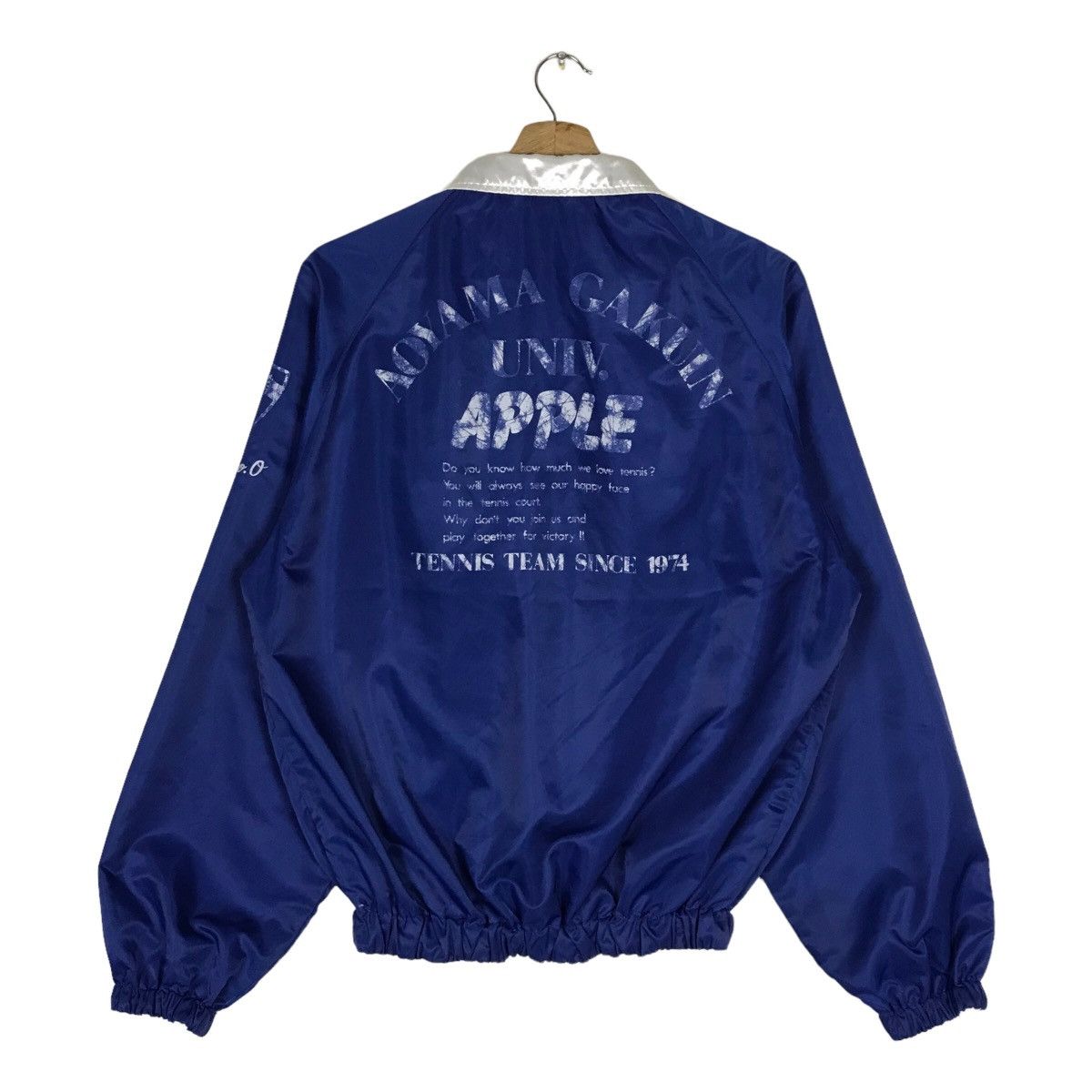Japanese Brand × Vintage Aoyama Gakuin University Aoyama Apple Tennis Team Varsity Size US M / EU 48-50 / 2 - 20 Thumbnail