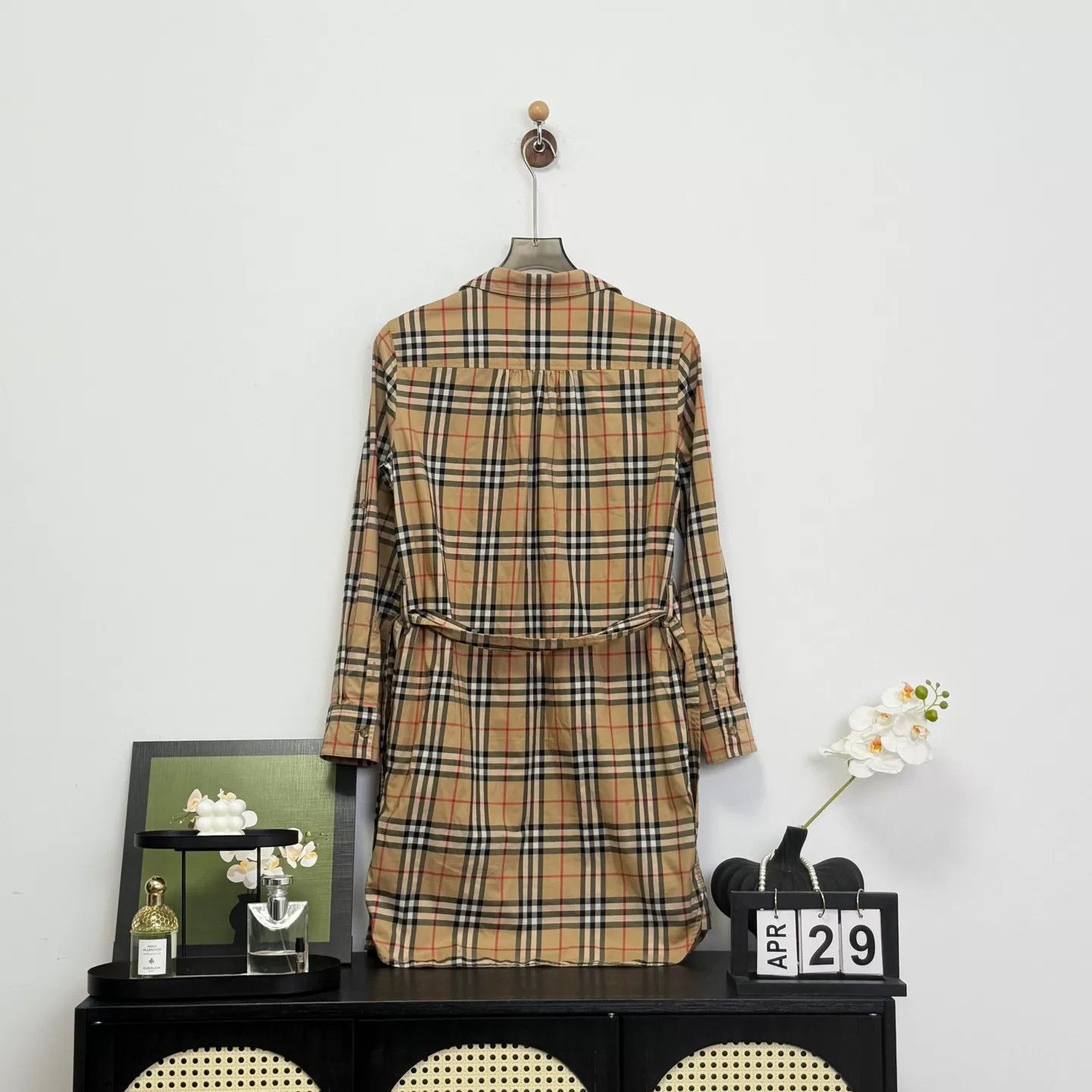 Burberry Burberry Check Shirt Dress/ Size XXS / US 00 / IT 34 - 2 Thumbnail