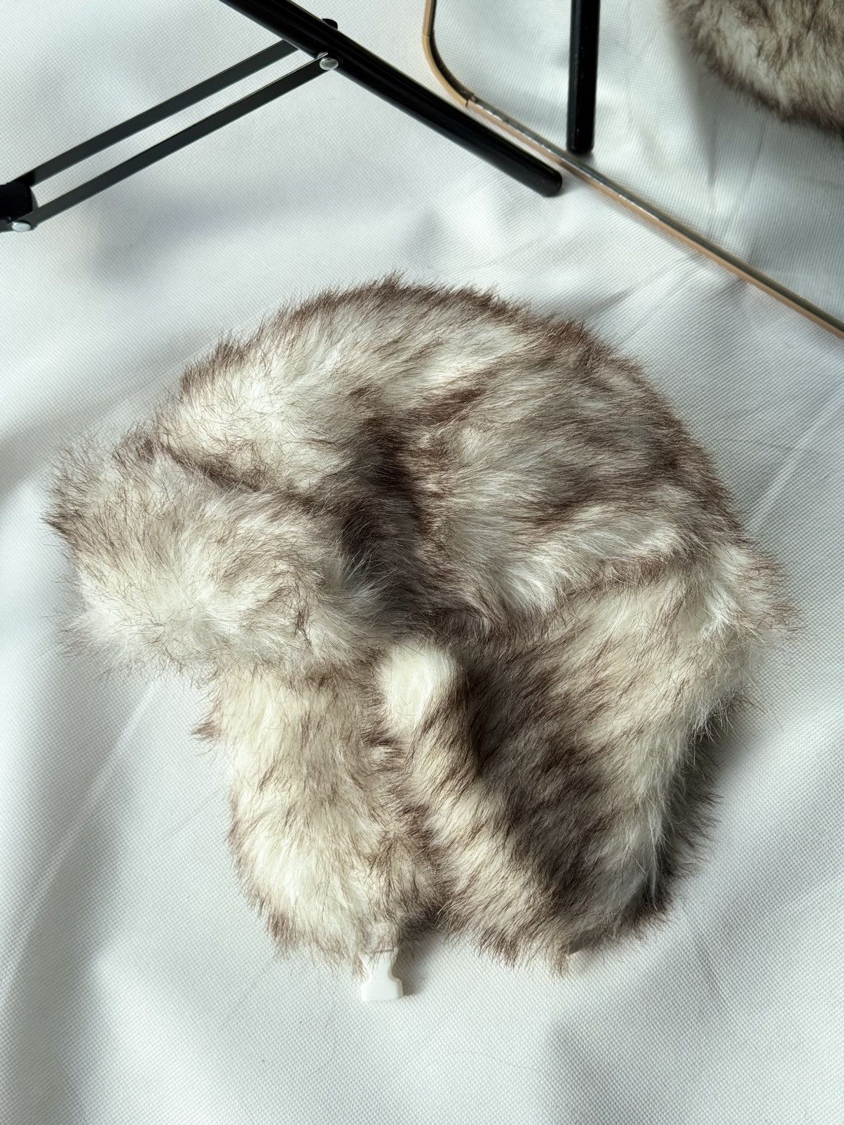 Japanese Brand Vintage fuzzy mohair japanese ushanka hat avant garde Size ONE SIZE - 12 Thumbnail