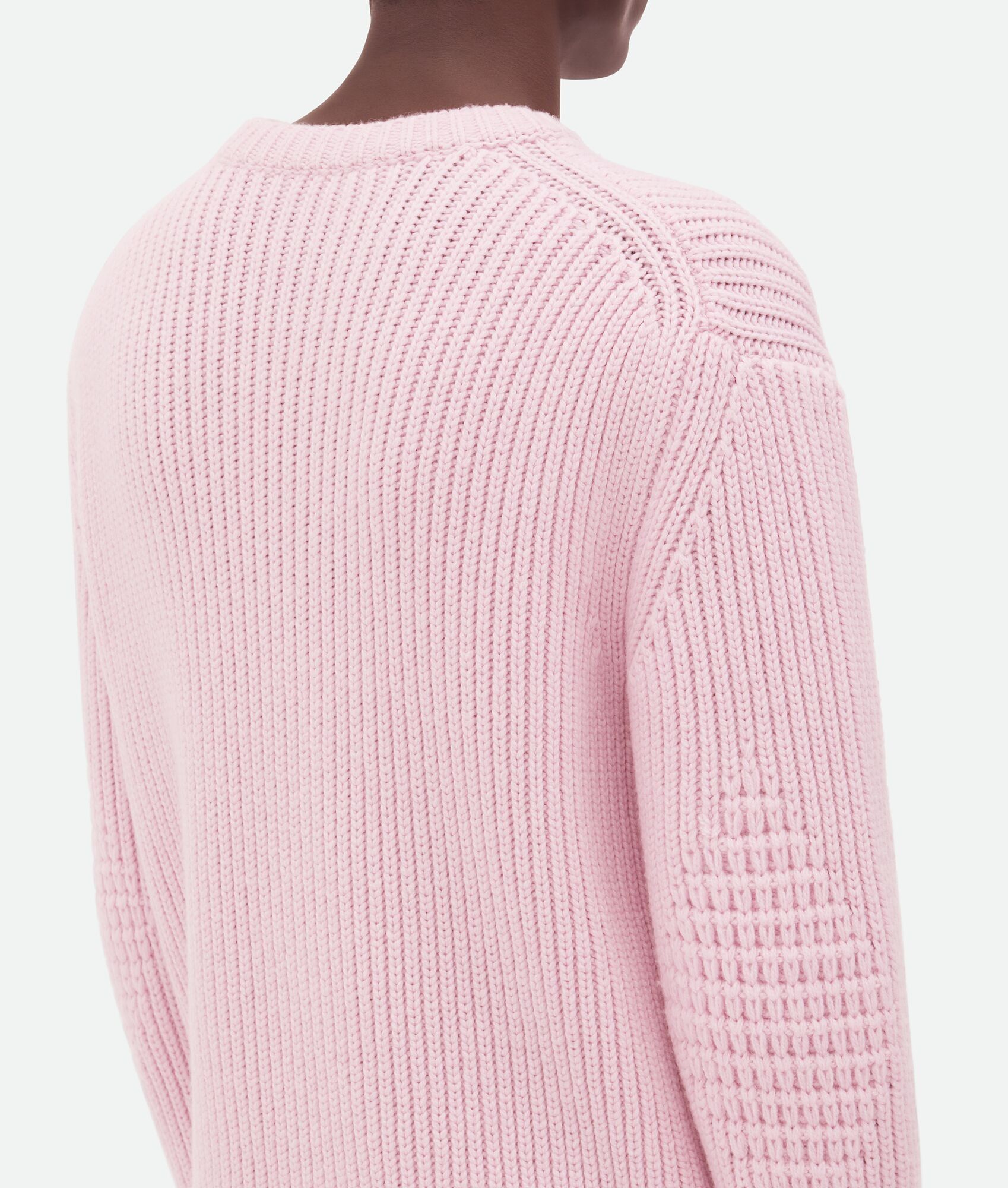 Bottega Veneta o1bcso1str0225 Heavy Wool And Cashmere Sweater in Light Pink Size US S / EU 44-46 / 1 - 3 Thumbnail