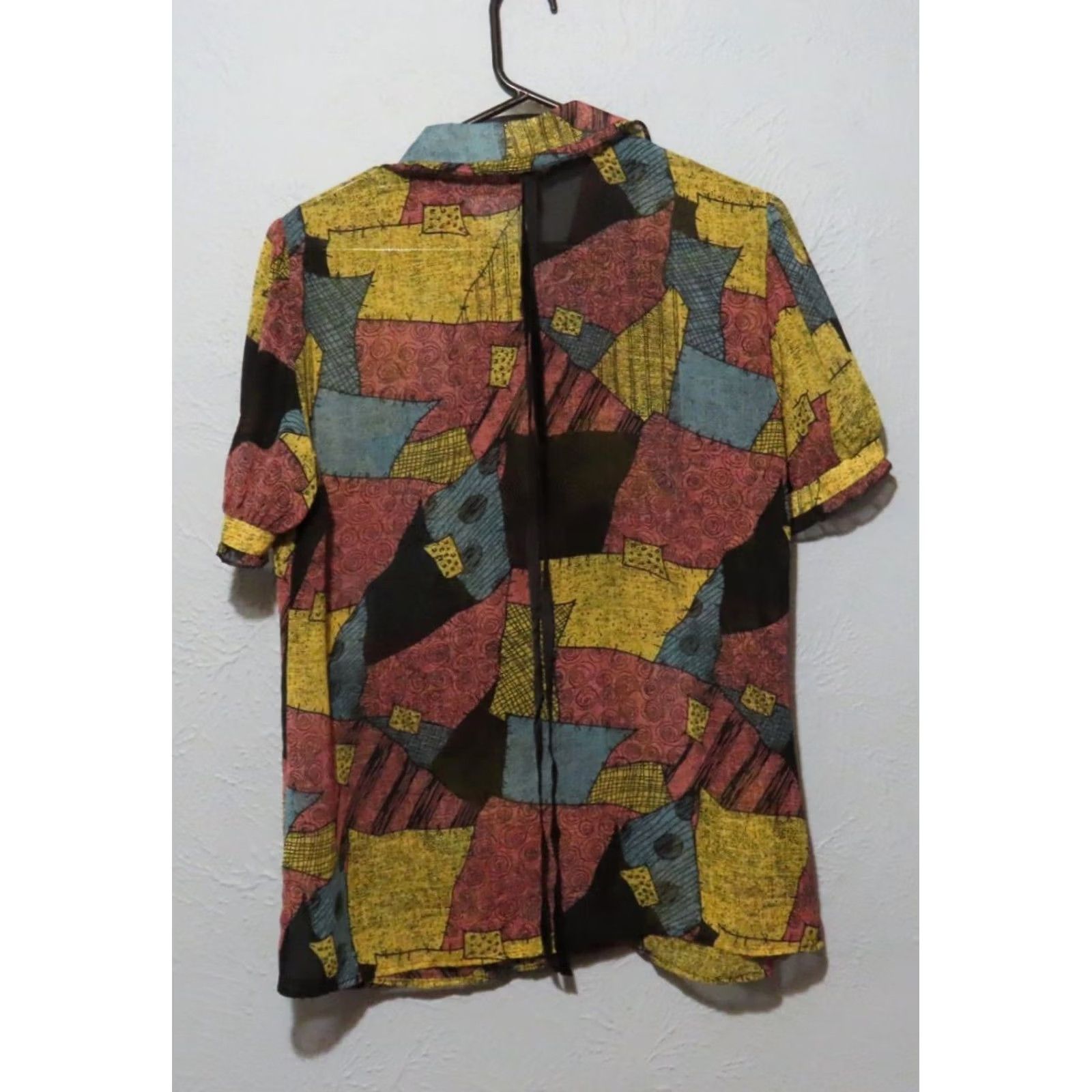 Disney Disney Nightmare Before Christmas Sally Sheer Blouse Women's XL Size XL / US 12-14 / IT 48-50 - 7 Thumbnail
