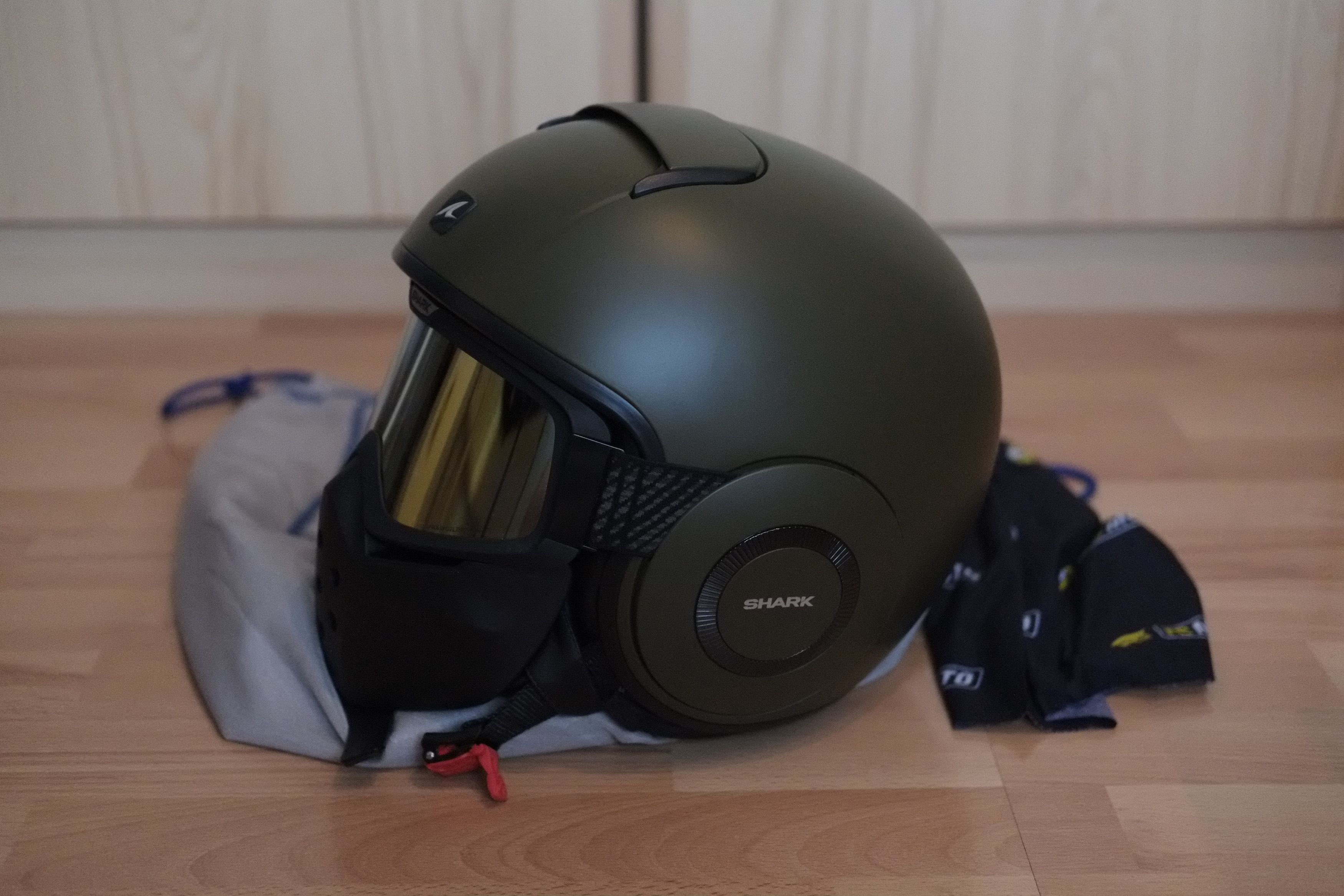 Other Motorcycle Helmet Shark Drak Raw Size ONE SIZE - 2 Thumbnail