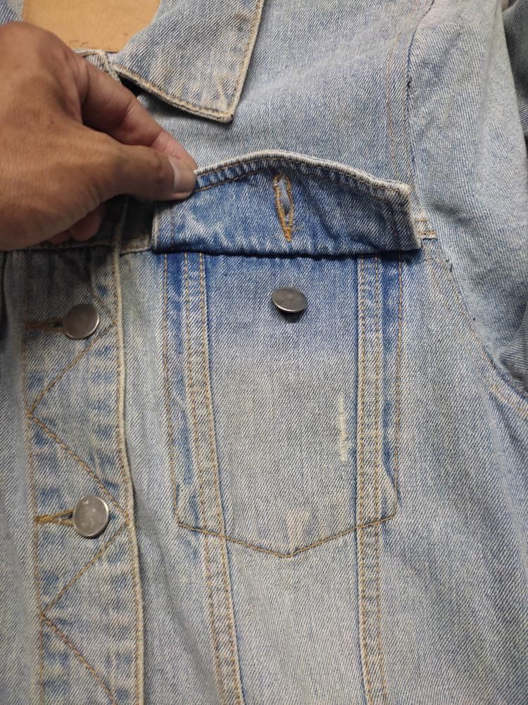Vintage VINTAGE DENIM JACKET RARE Size US S / EU 44-46 / 1 - 10 Thumbnail