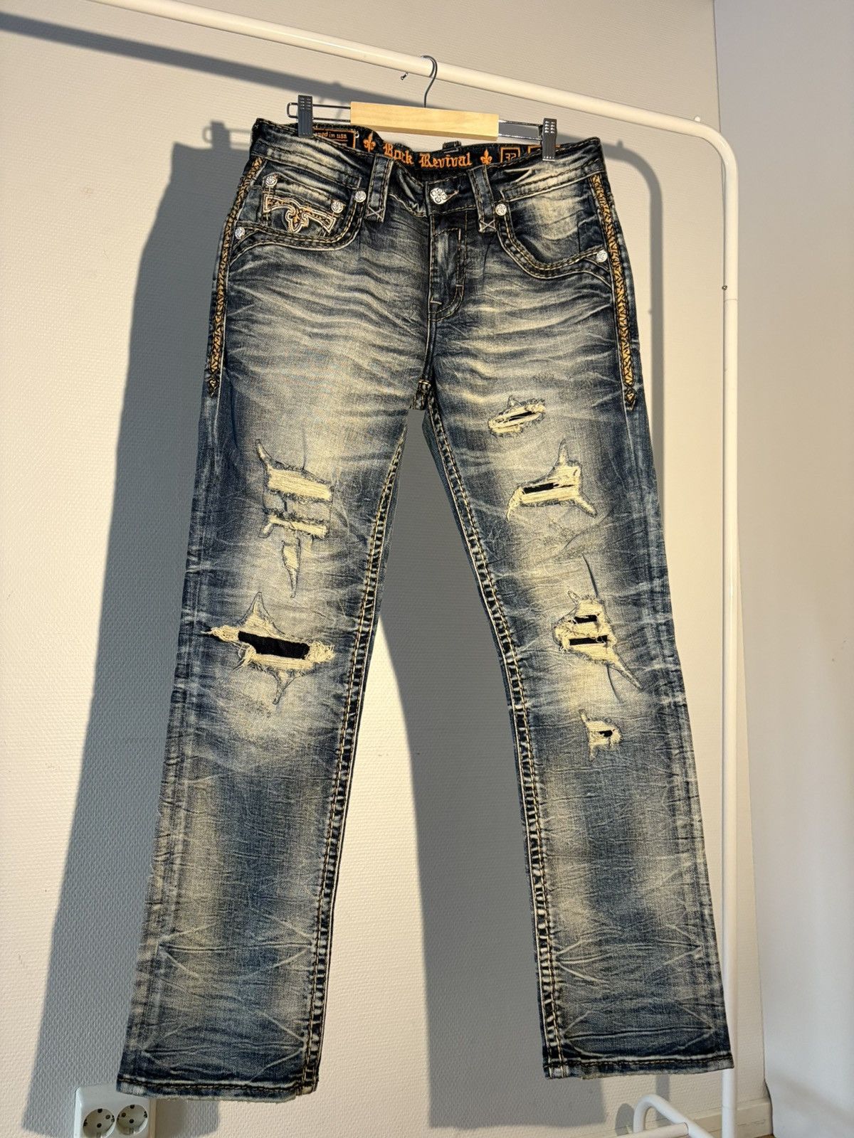 Rock Revival Rock Revival Jeans Size US 32 / EU 48 - 2 Thumbnail