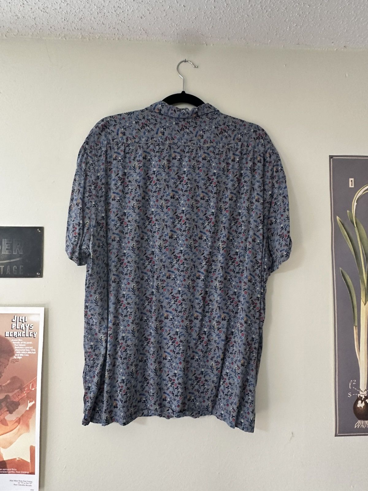 Express Floral Rayon Express Shirt Size US XL / EU 56 / 4 - 3 Thumbnail