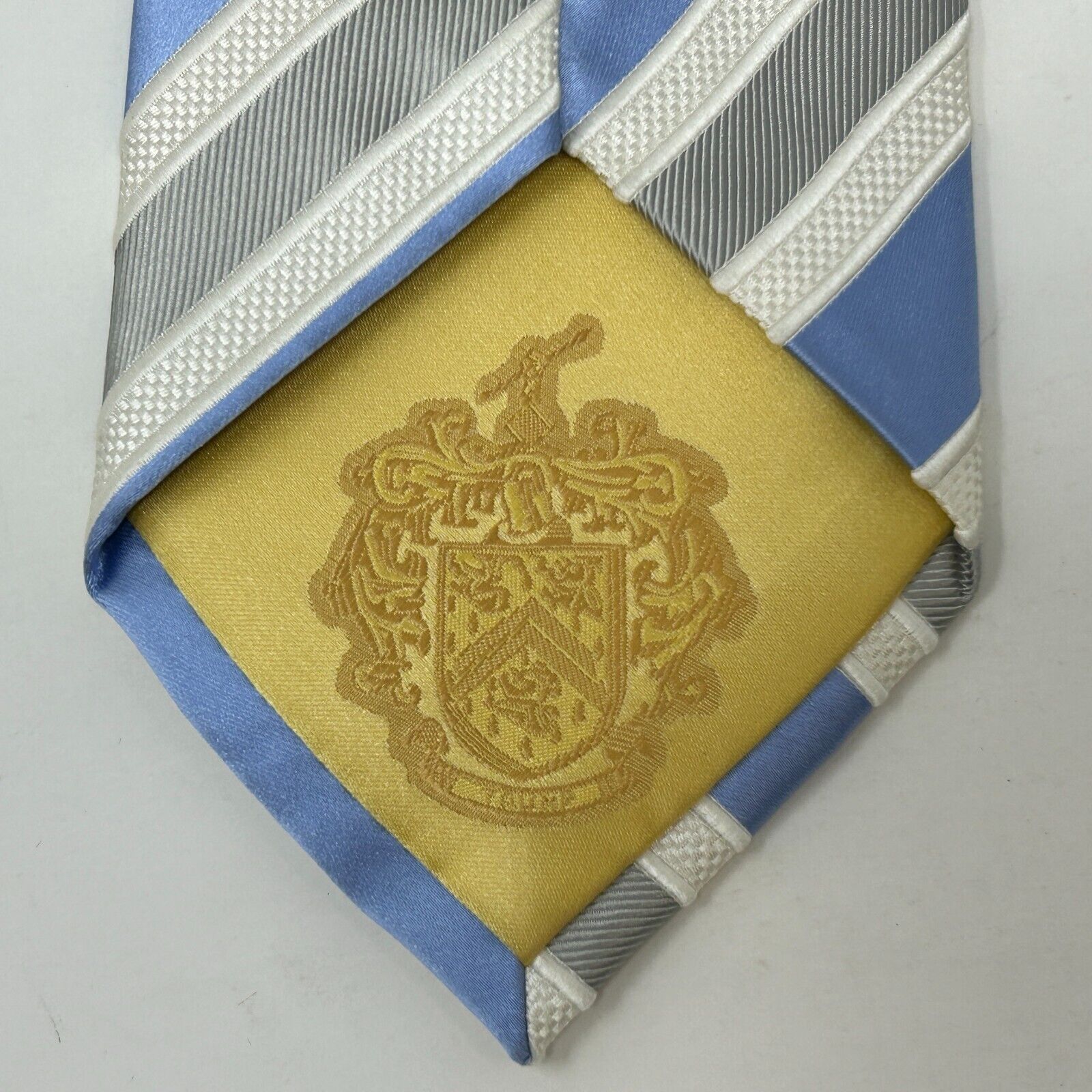 Donald Trump Donald J Trump Signature Collection Necktie Blue Silver Size ONE SIZE - 8 Thumbnail