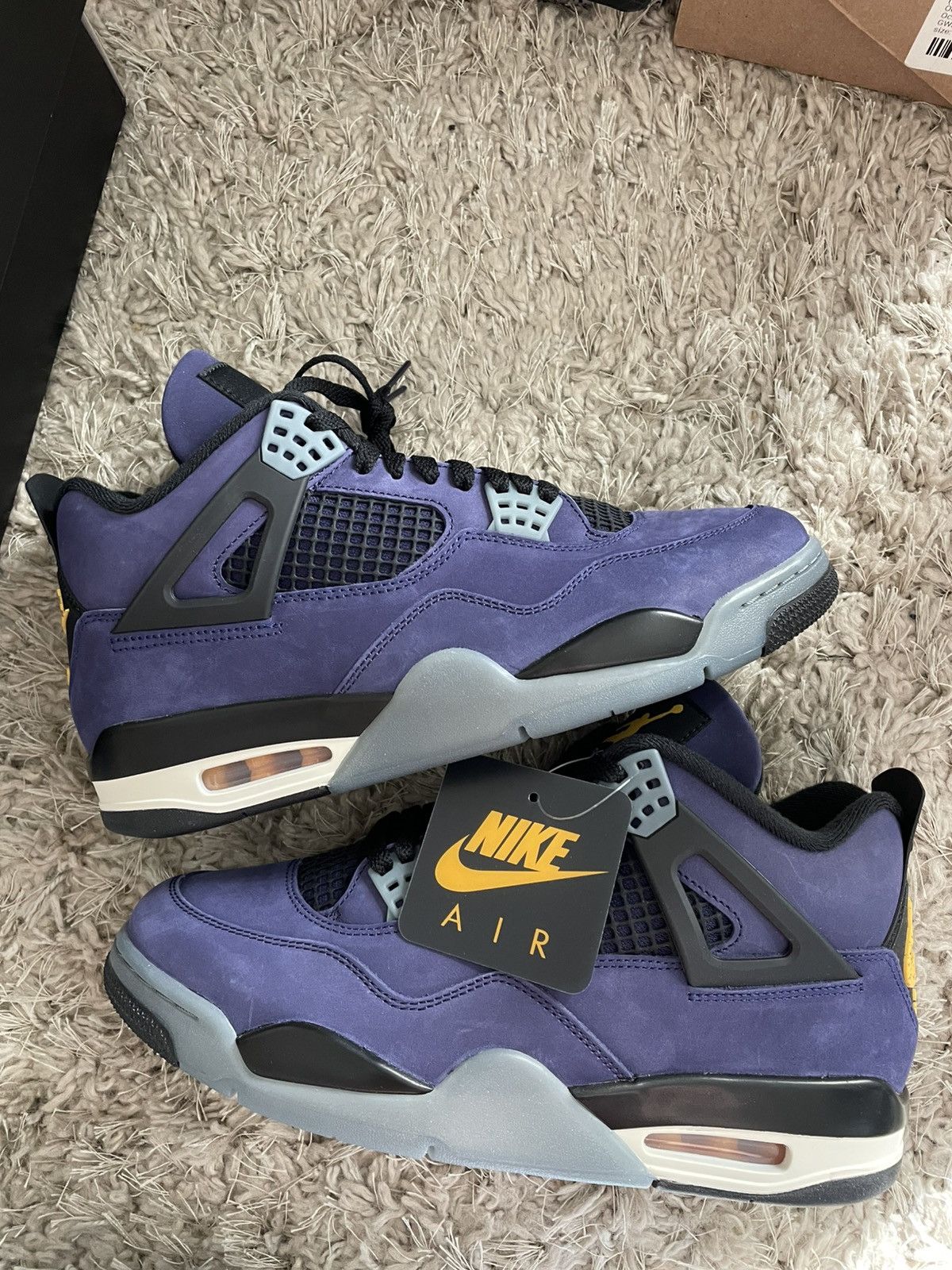 Jordan Brand Jordan 4 Lakers Size US 10 / EU 43 - 2 Thumbnail