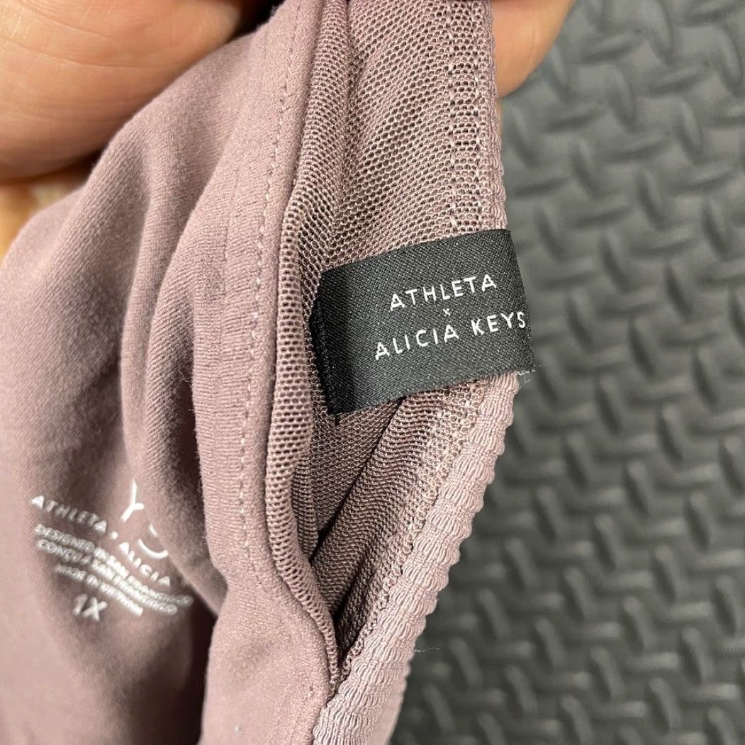 Athleta Athleta Alicia Keys Women's Pull On Corduroy Leggings Brown 1X Pocket Size 1X Women Size 40" / US 18 - 4 Thumbnail