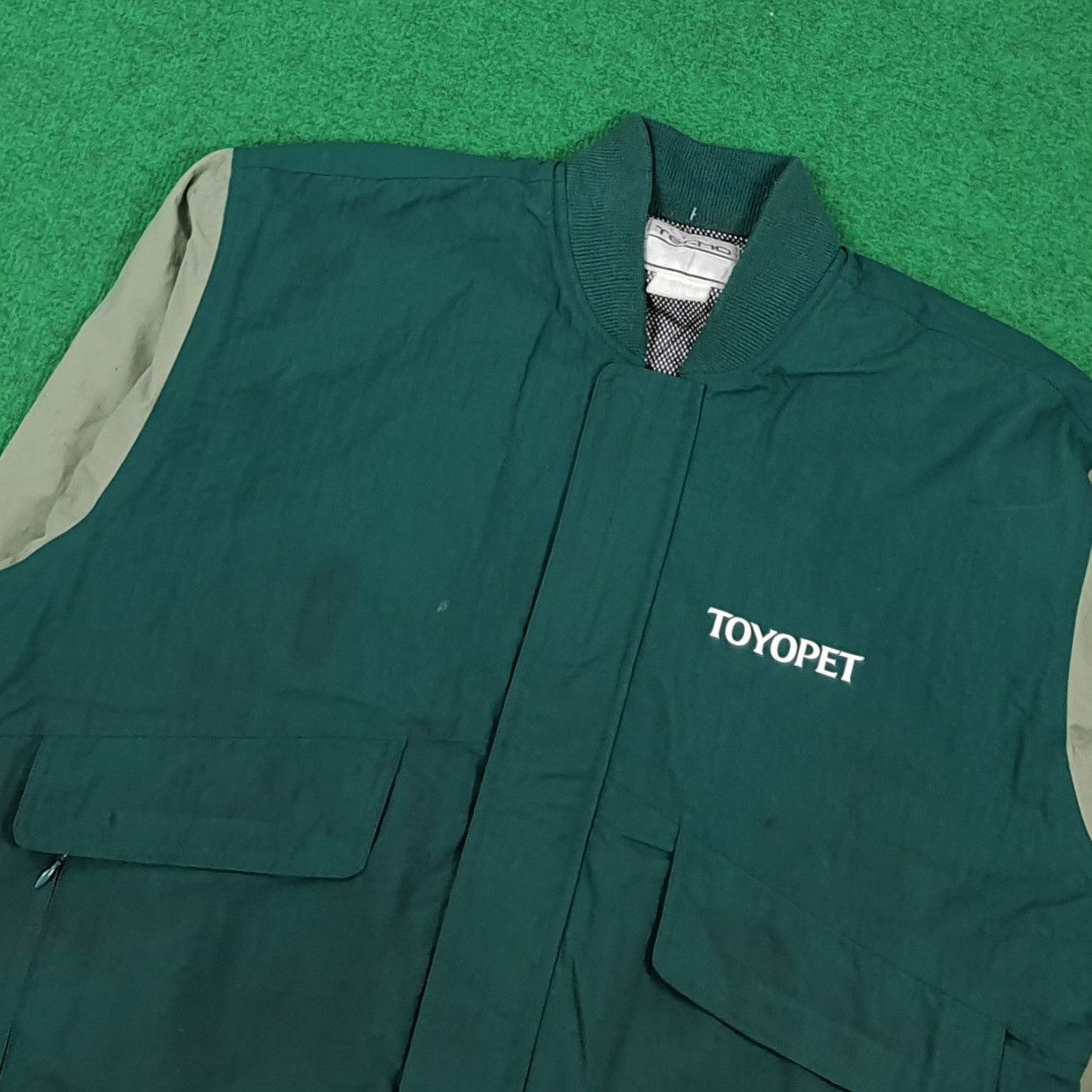 Japanese Brand Vintage Toyota Tecno TRD Mechanic Japan Coach Jacket C309N16 Size US XL / EU 56 / 4 - 4 Thumbnail