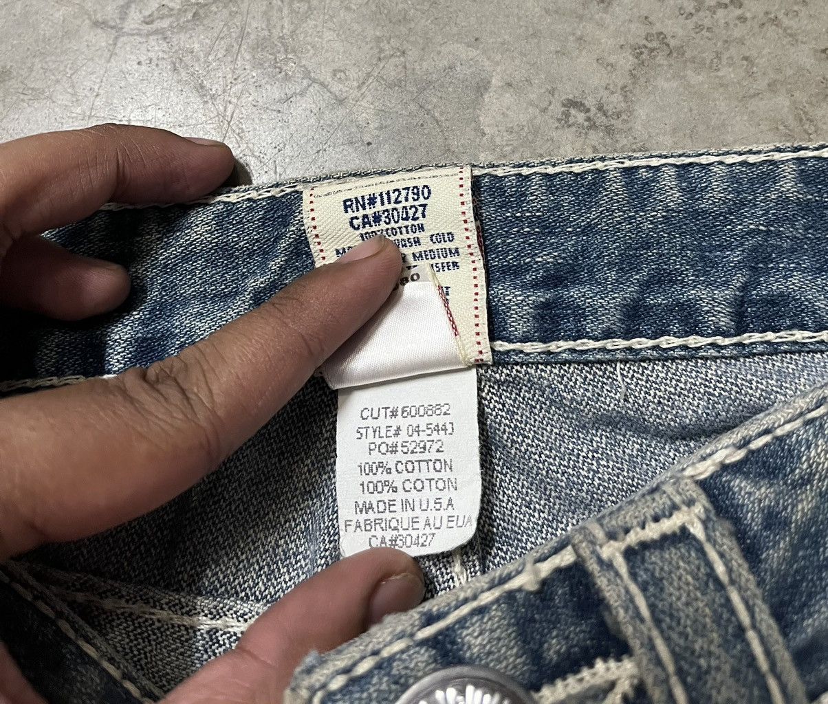 True Religion Flare Jeans TRUE RELIGION distressed low rise twist leg Size US 28 / EU 44 - 10 Thumbnail