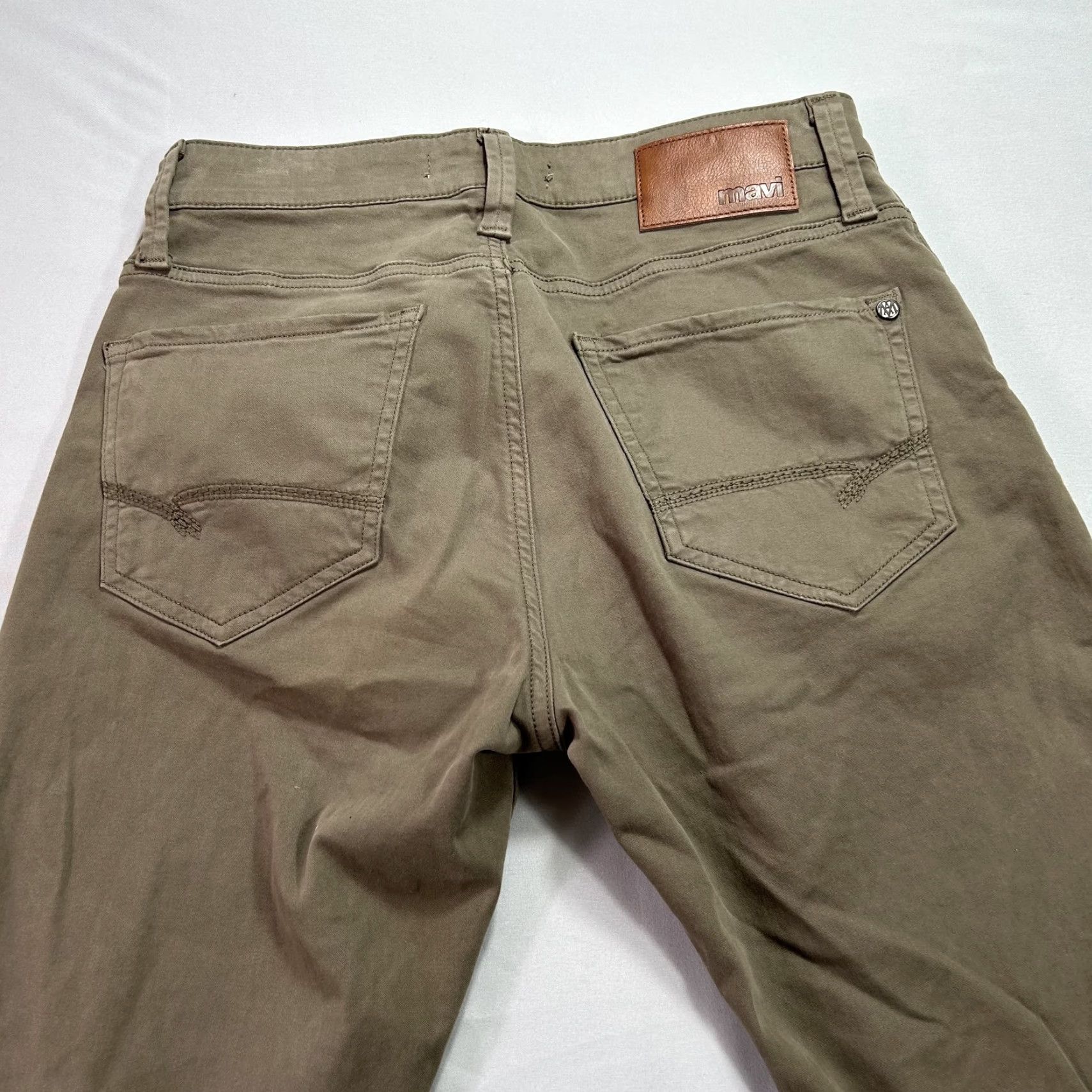 Mavi Mavi Jeans Pants Mens 28x30 Zach Straight Leg Stretch Cotton Casual Brown Size US 28 / EU 44 - 4 Thumbnail