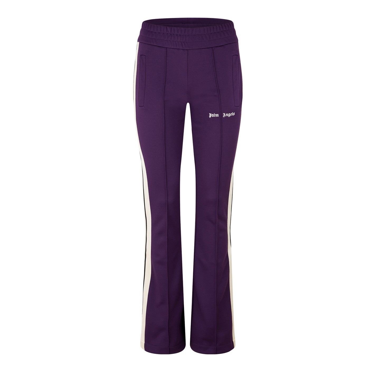 Palm Angels o1g2r1mq0325 Classic Logo Track Pant in Plum & White Size 29" - 1 Thumbnail