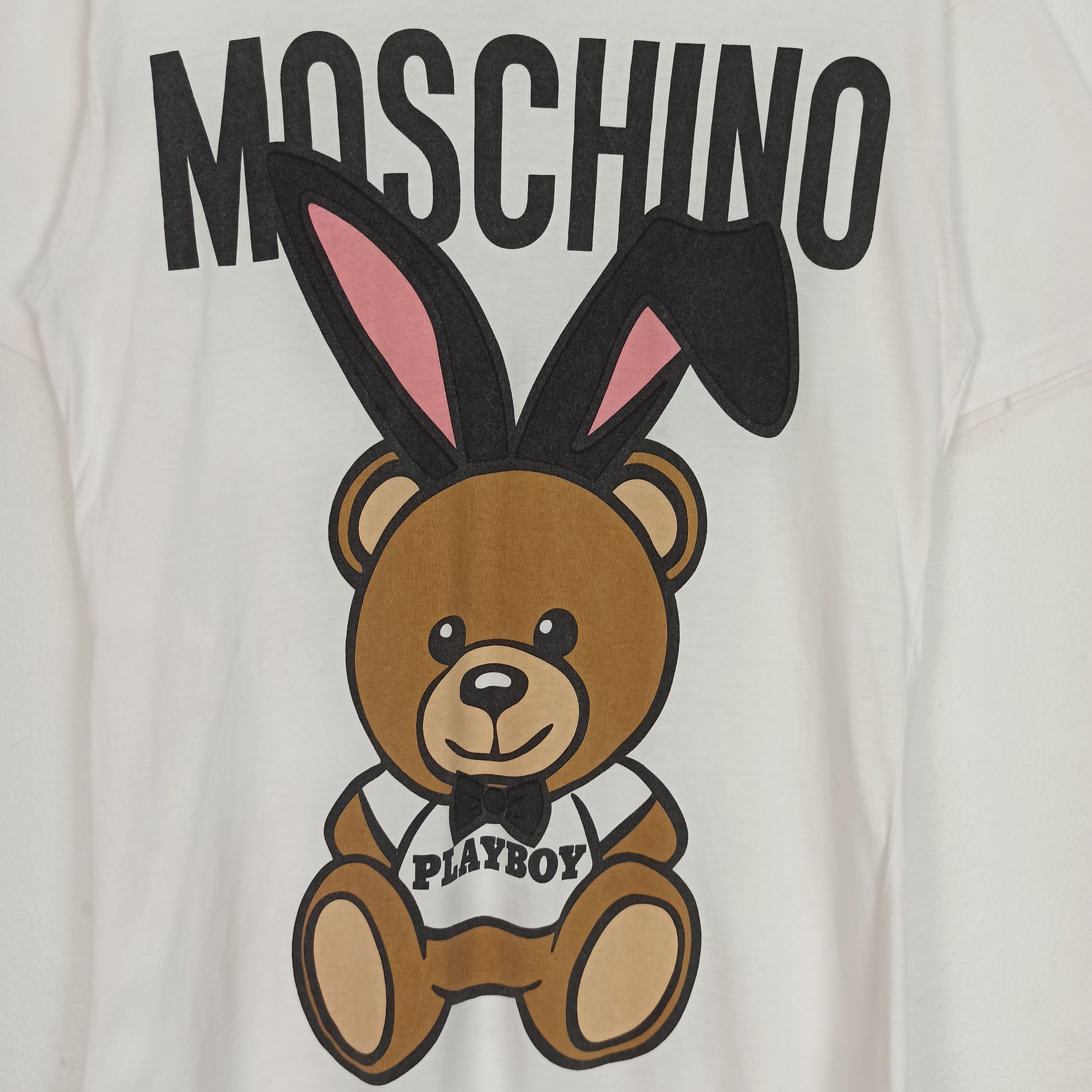 Moschino Moschino Bear Playboy Tee Mirror print Size S / US 4 / IT 40 - 3 Thumbnail