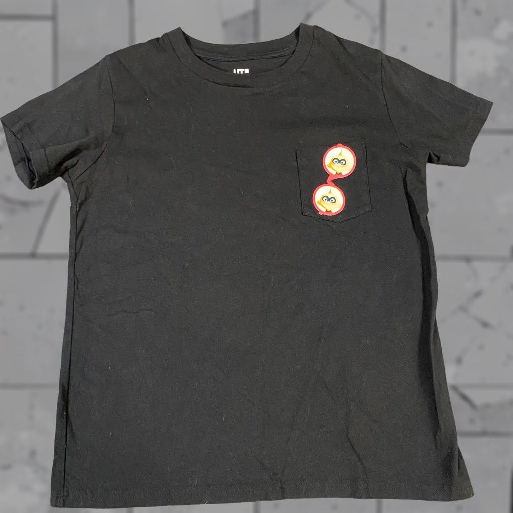 Uniqlo Uniqlo x Pixar Women's T-Shirt M Black Pocket Incredibles Jack Jack Size M / US 6-8 / IT 42-44 - 1 Thumbnail