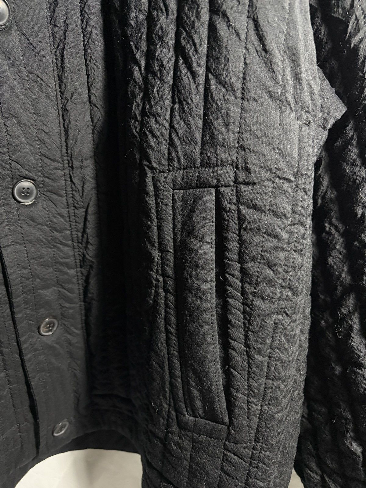 Jan Jan Van Essche JAN-JAN VAN ESSCHE JACKET #62 COLLARLESS PADDED JACKET Size US M / EU 48-50 / 2 - 5 Thumbnail